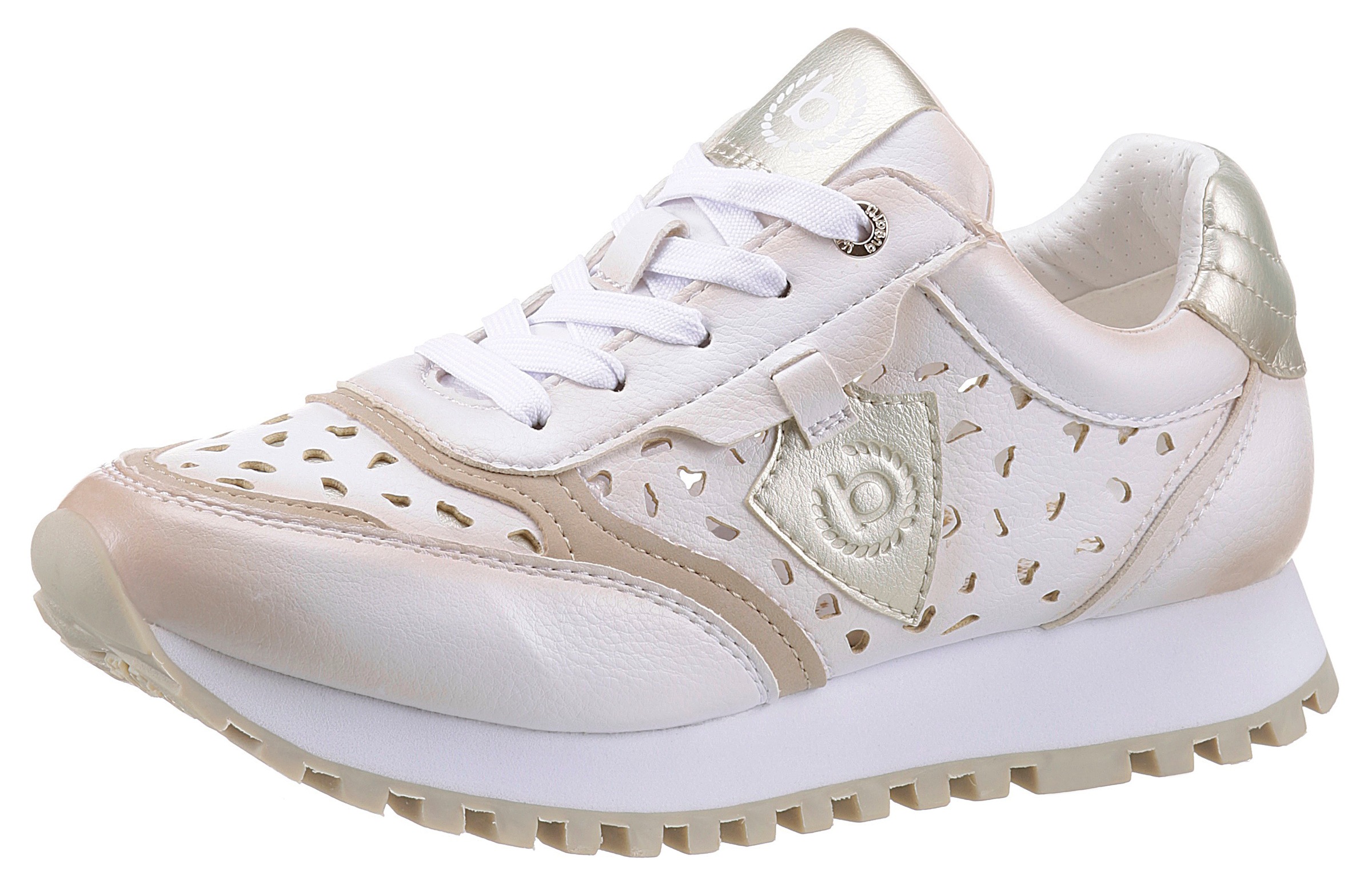 Image of bugatti Plateausneaker, mit unterlegtem Lasercut bei Ackermann Versand Schweiz