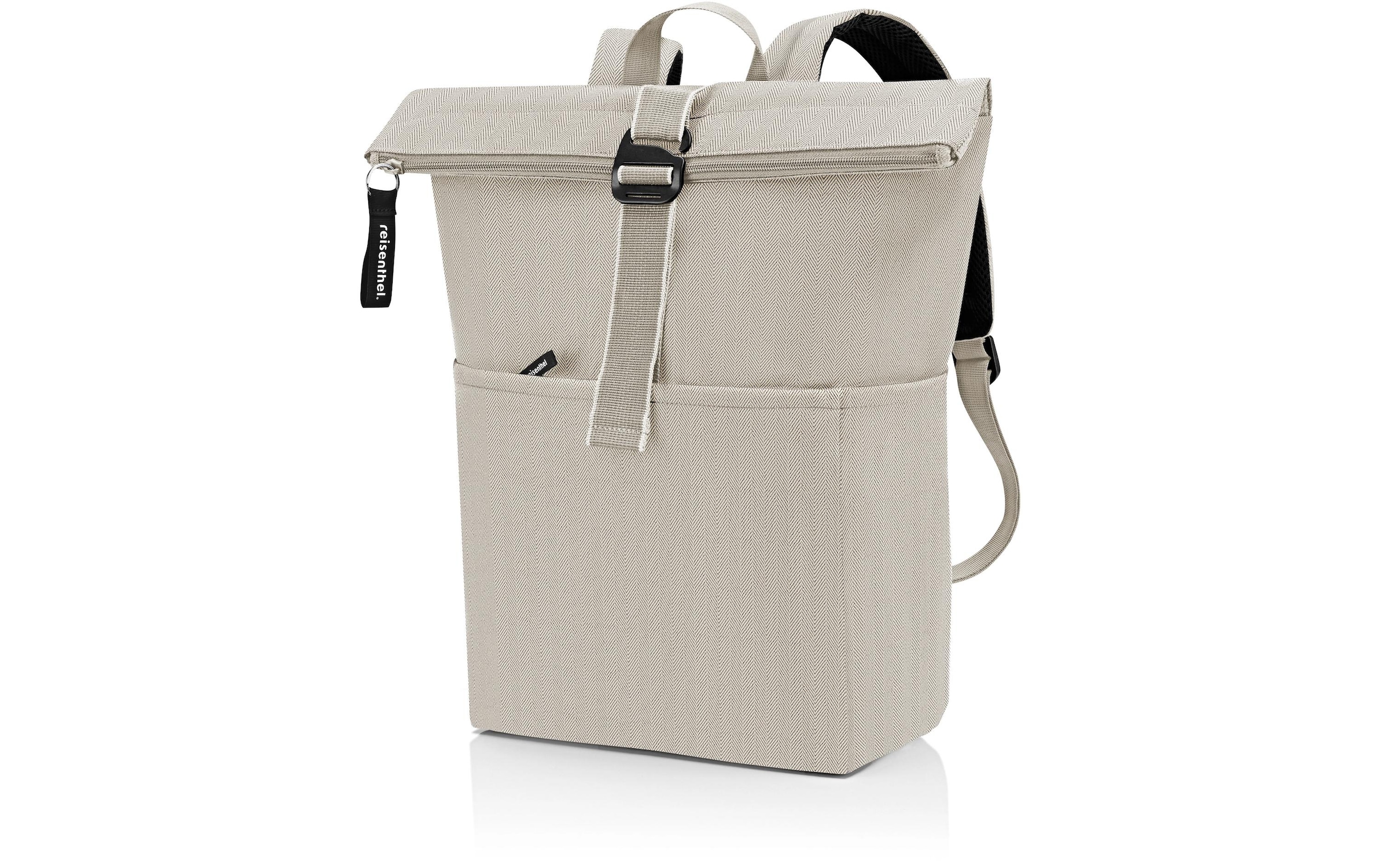 REISENTHEL® Freizeitrucksack »Rolltop Backpack Herringbone Sand«