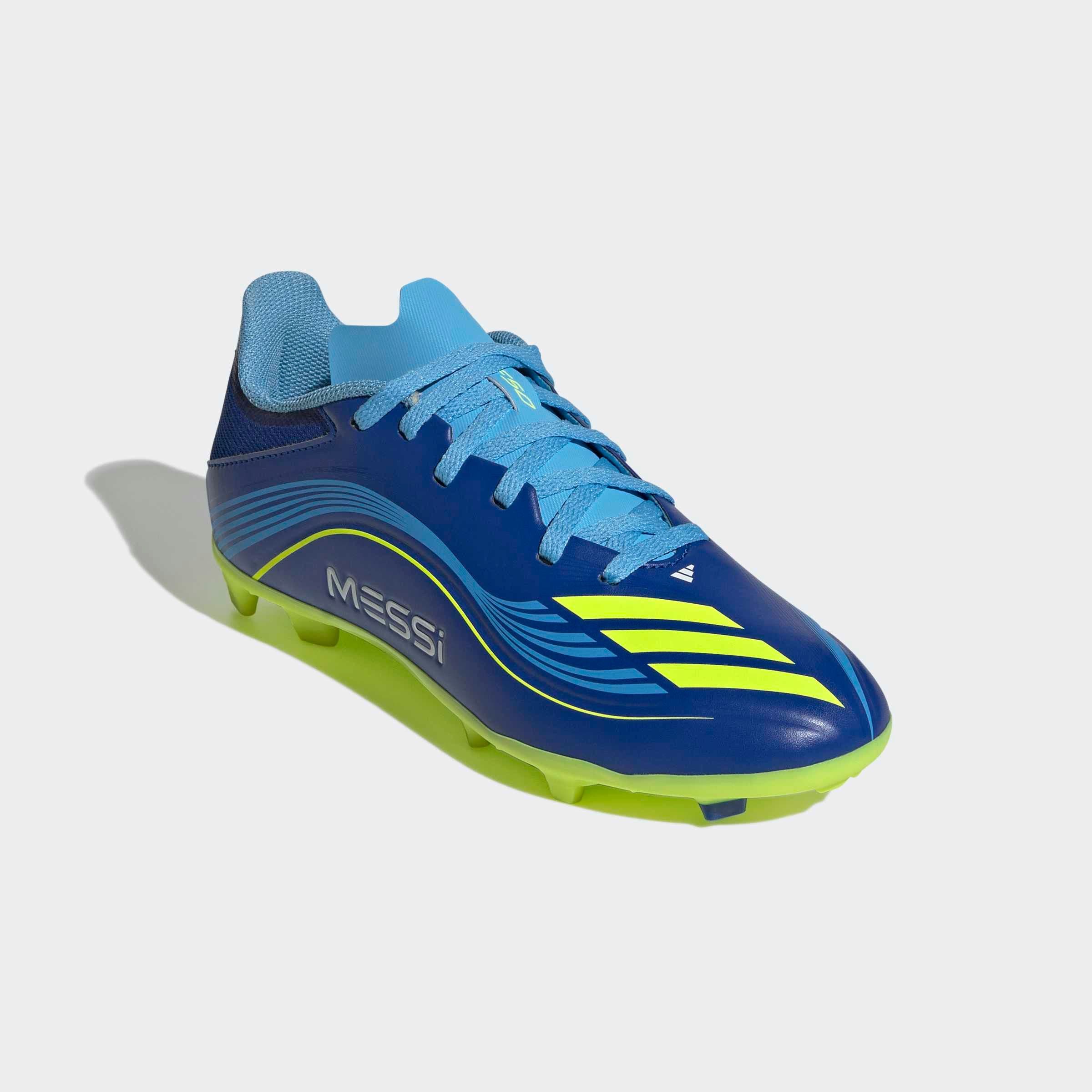 Image of adidas Performance Fussballschuh "F50 MESSI LEAGUE KIDS FG/MG" geeignet für Rasen- und Kunstrasenplätze, für Kinder & Jugendliche