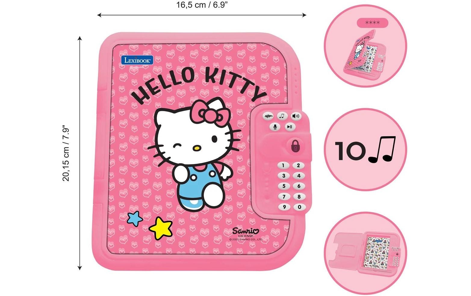 Lexibook® Journal électronique »Hello Kitty«