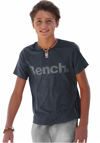 Bench. T-Shirt »Basic«, in melierter Optik kaufen