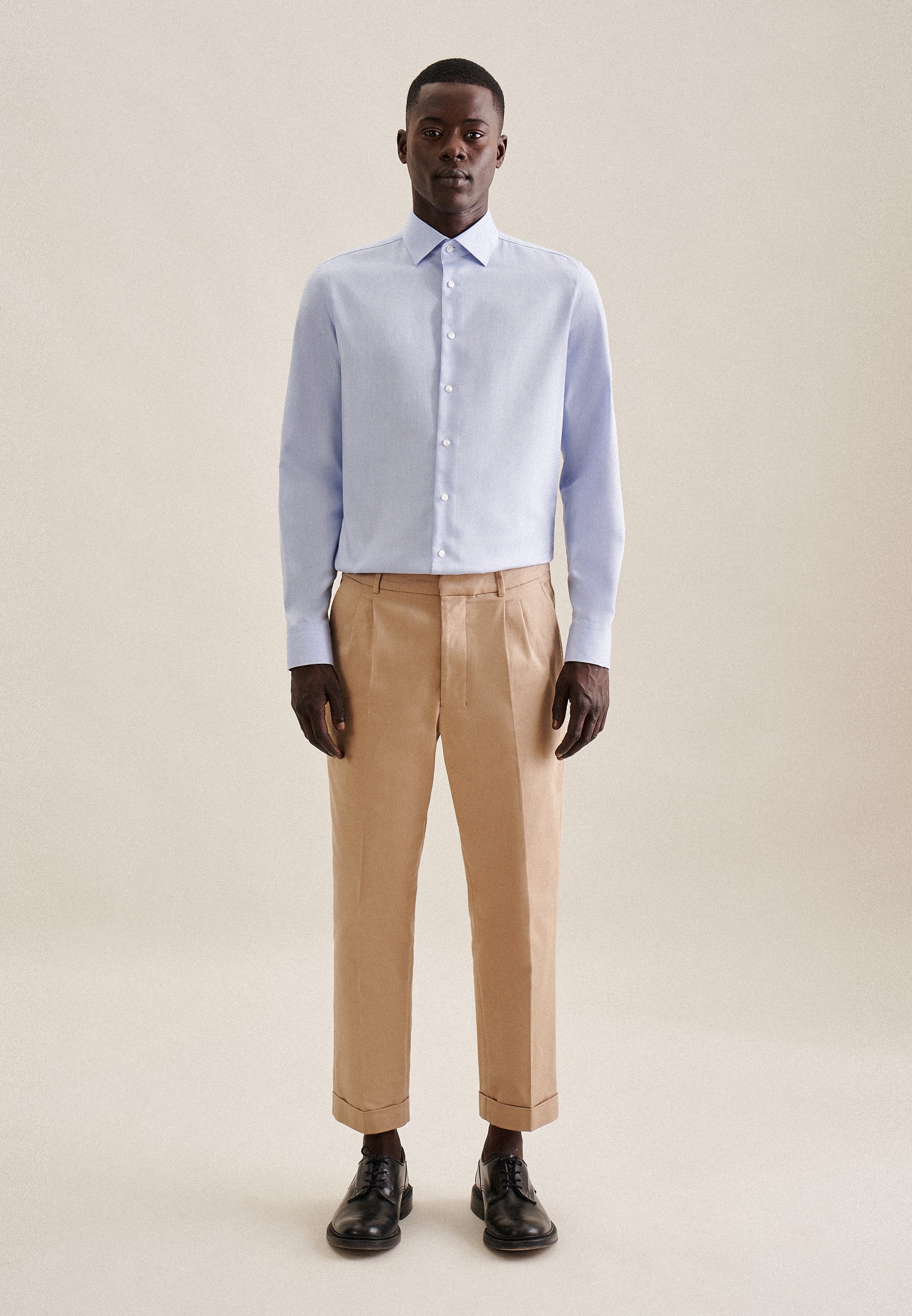 seidensticker Chemise d'affaires »Schwarze Rose« X-Slim 1/1 Extra lang Kentkragen Uni