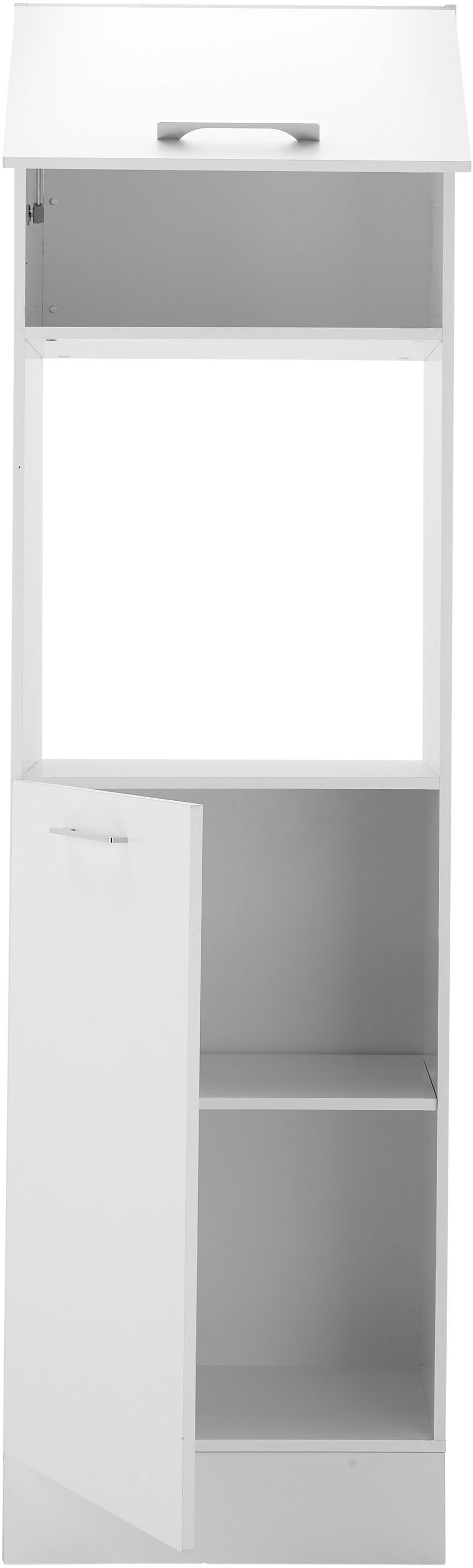 BASIC by Balculina Armoire multi-usages »Turin« 1 cuis tlg. largeur 60 cm, au choix en noir mat ou blanc mat