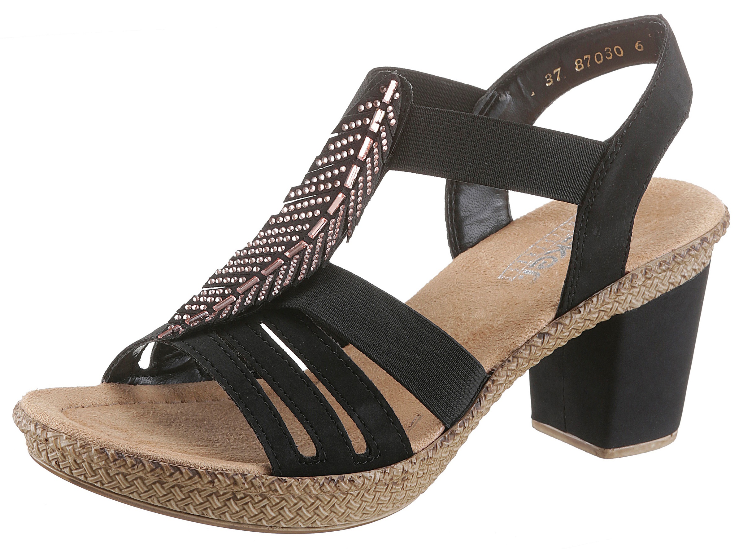 Image of Rieker Sandalette, mit Strass-Steinchen verziert bei Ackermann Versand Schweiz