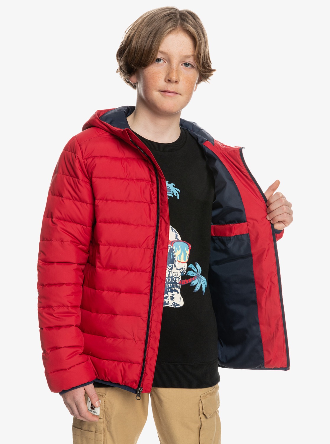 Quiksilver Outdoorjacke »Scaly«, mit Kapuze