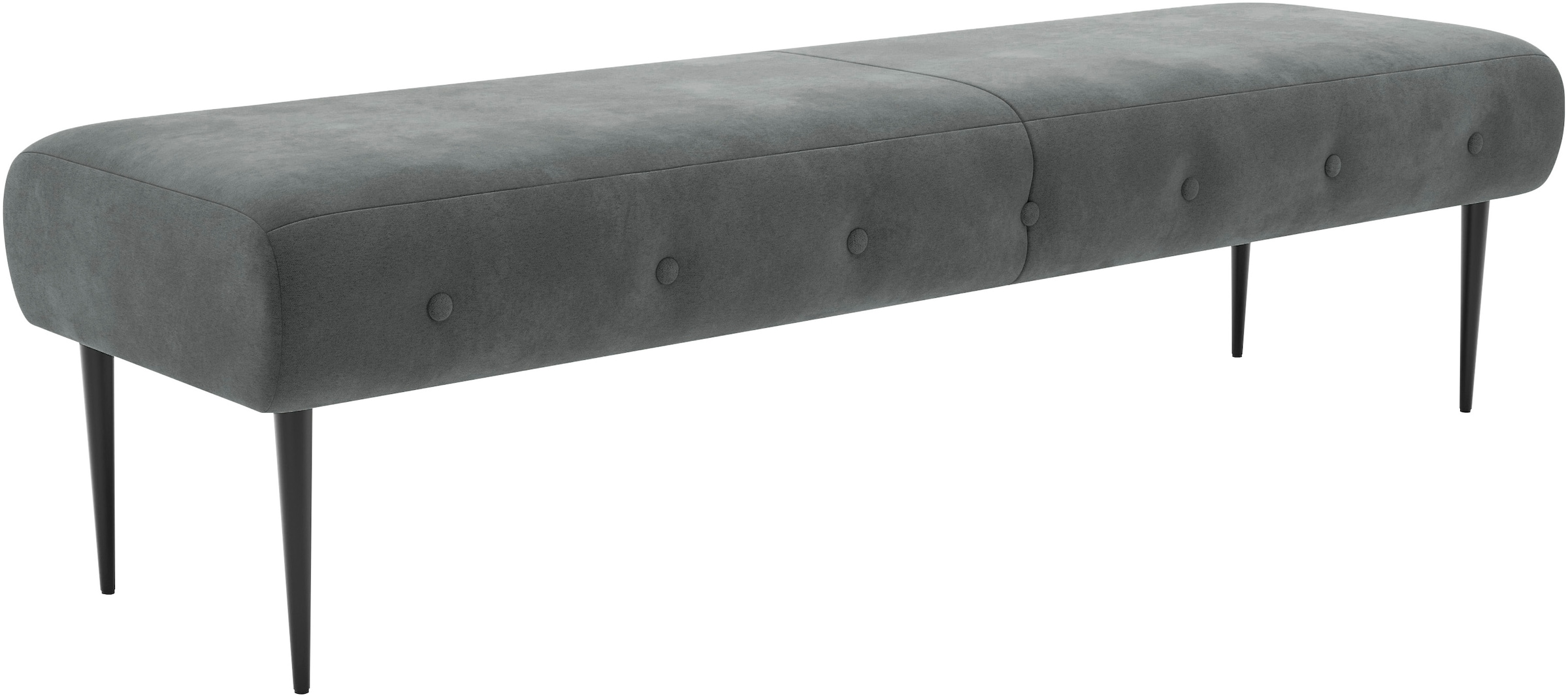 PLACES OF STYLE 3-places »Amber« mit Knopfheftung,in verschieden Stoffarten