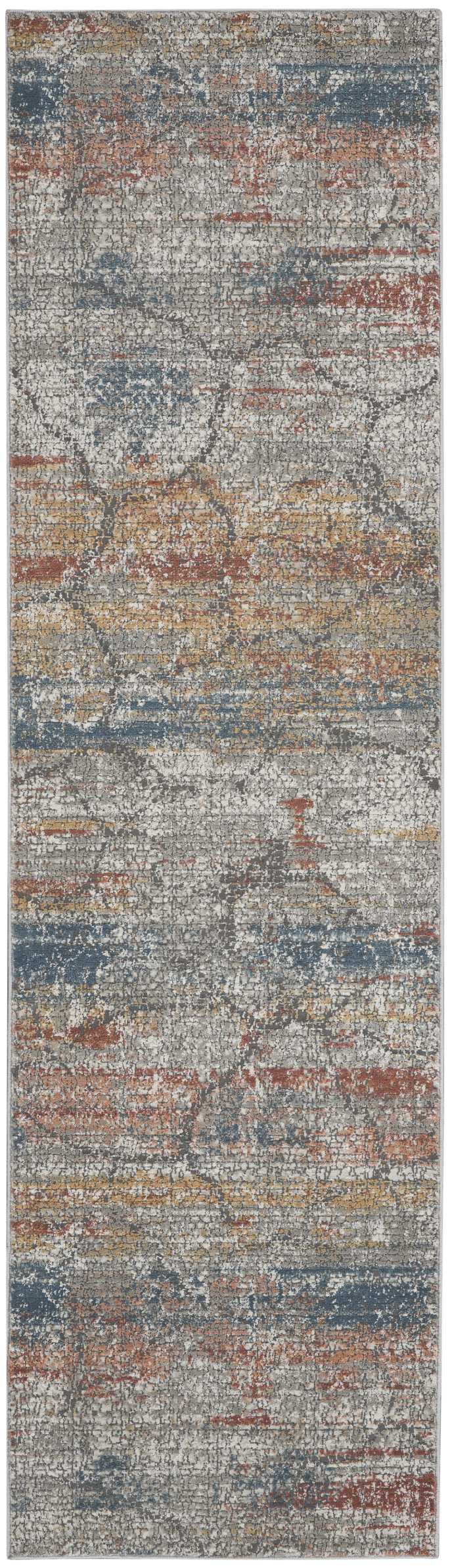 Image of Nourison Läufer »Rustic Textures 11«, rechteckig, 12 mm Höhe, Vintage, mit Hoch-Tief-Struktur, Wohnzimmer bei Ackermann Versand Schweiz