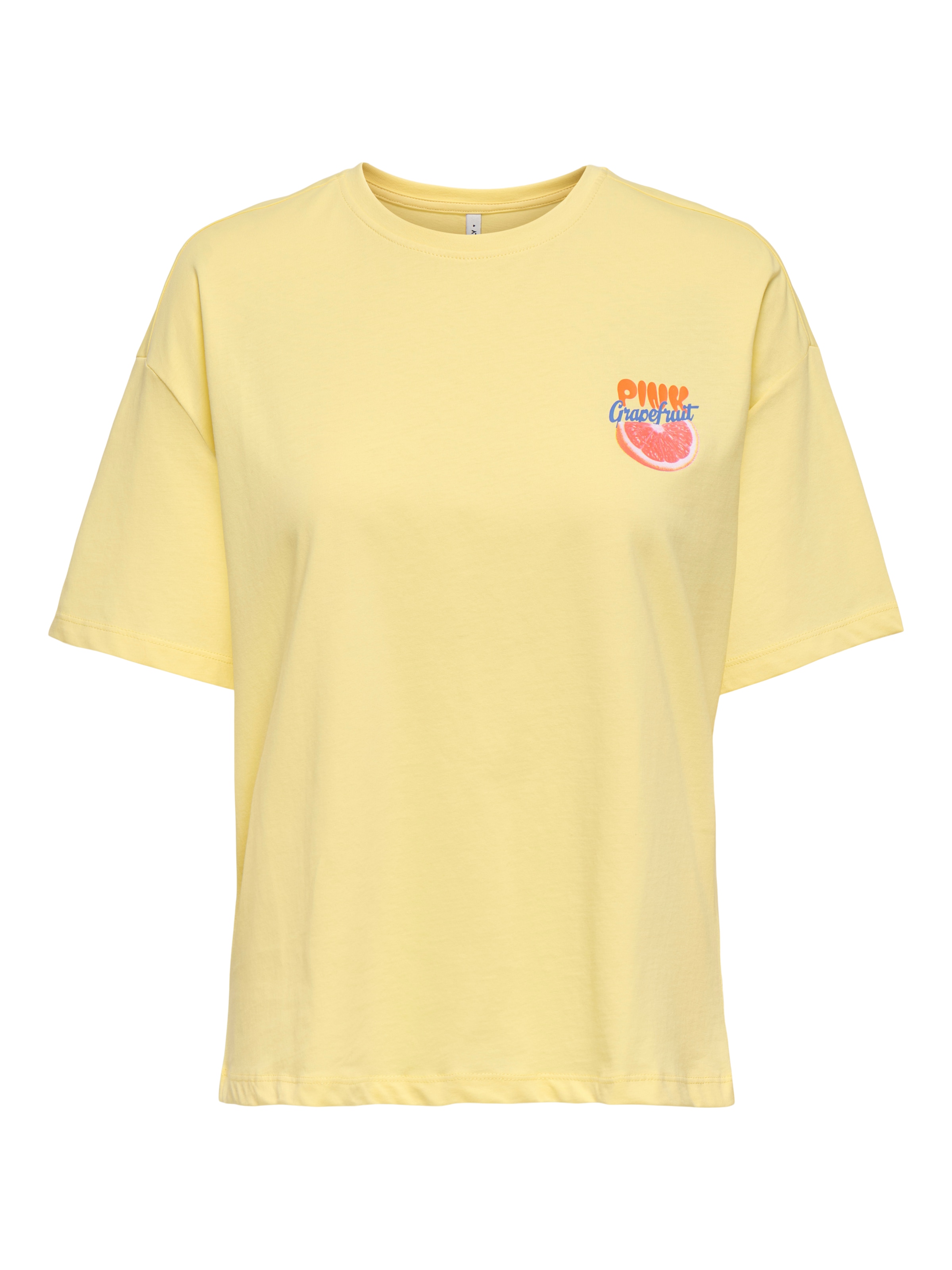 Image of ONLY Kurzarmshirt "ONLBOLETTE LIFE S/S TOP BOX CC JRS" mit auffälligem Print