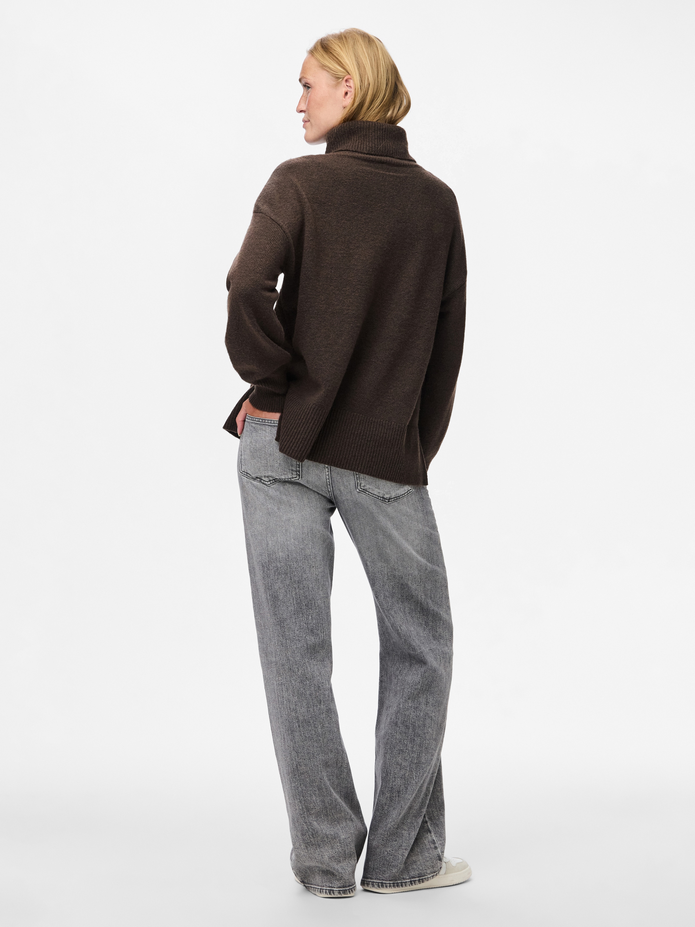 pieces Pull à col roulé »PCMALOU LS ROLLNECK KNIT NOOS BC«