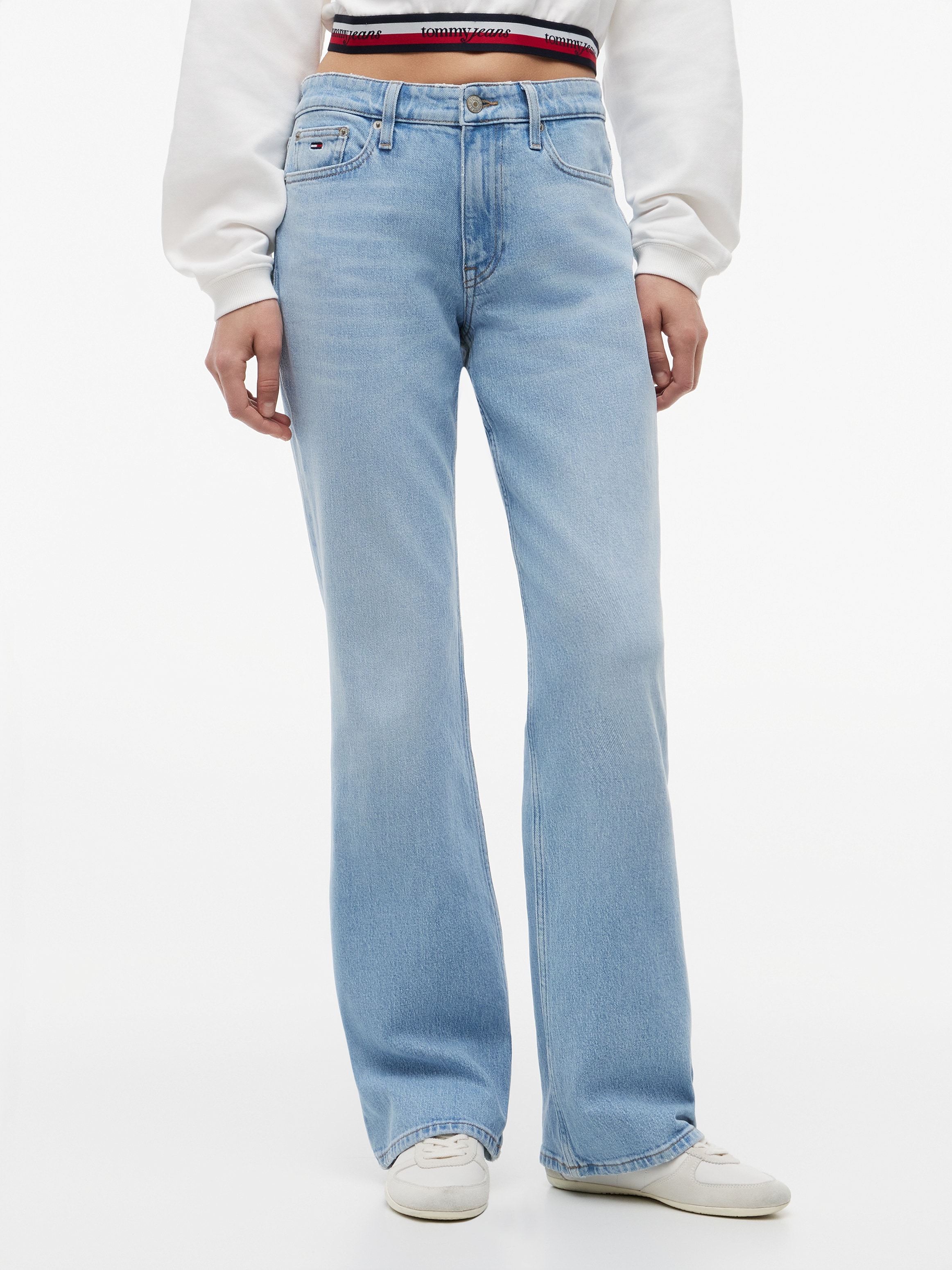 Image of Tommy Jeans Bootcut-Jeans "CLEO MID BOOTCUT BJ0111" Baumwollmischung, Bootcut, normal waist
