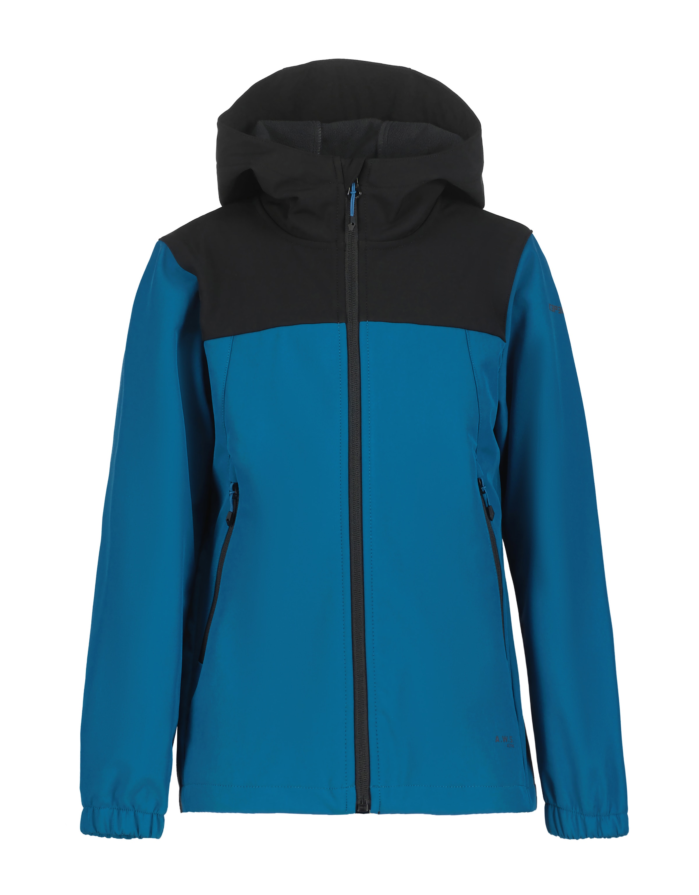 Icepeak Veste softshell »ICEPEAK KONAN JR« avec capuche poches à fermeture éclair, respirant, coupe-vent, déperlant