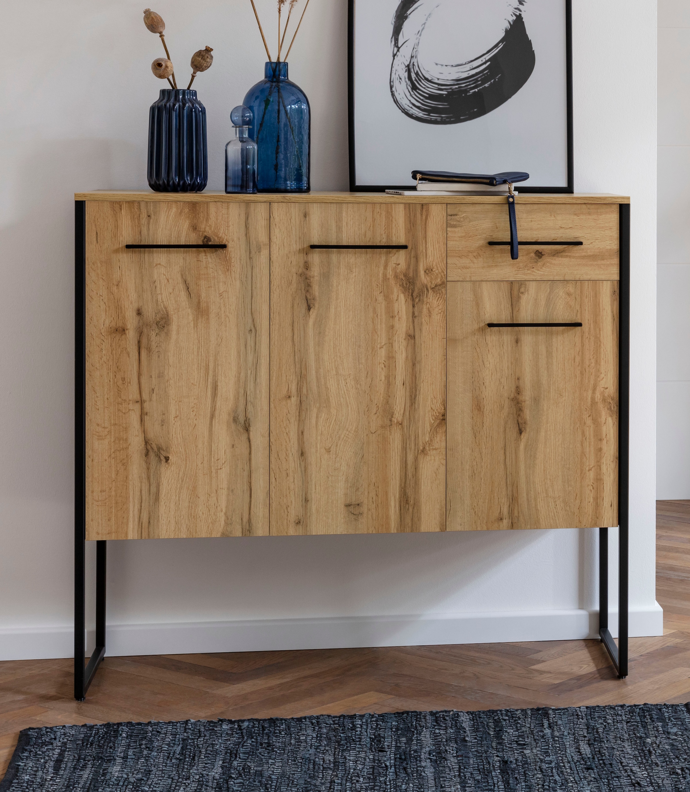 Image of Places of Style Kommode »Pariso«, Gestell aus Metall, Breite 118 cm bei Ackermann Versand Schweiz