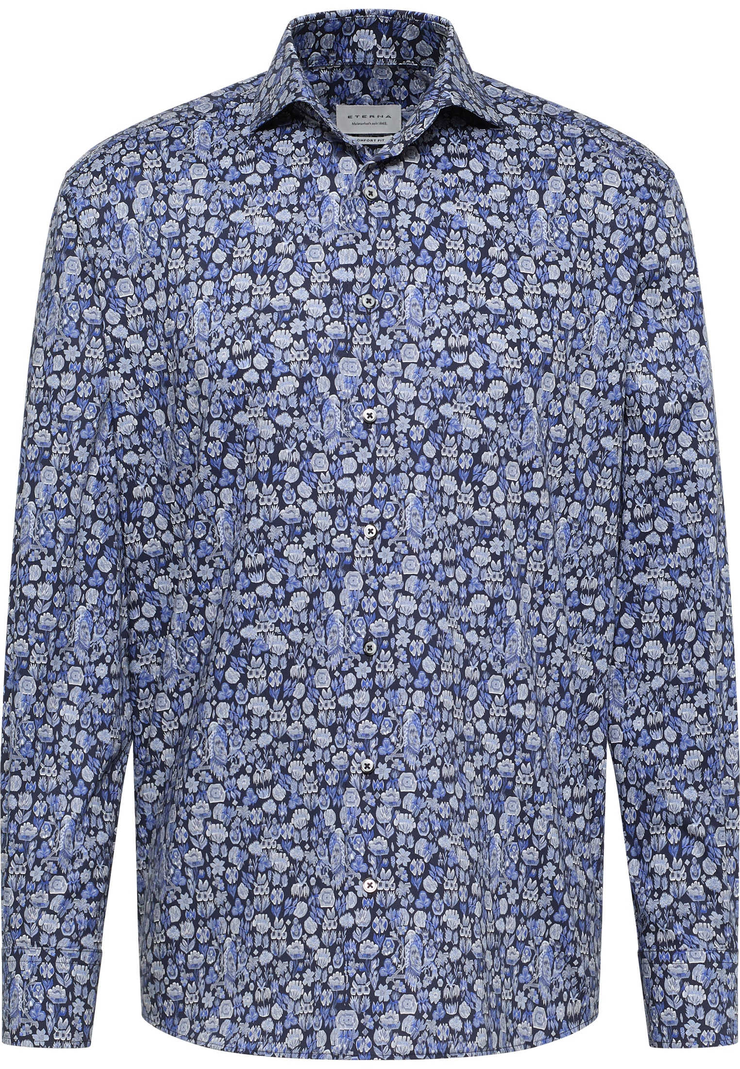 Eterna Langarmhemd »COMFORT FIT«, NON IRON (bügelfrei)