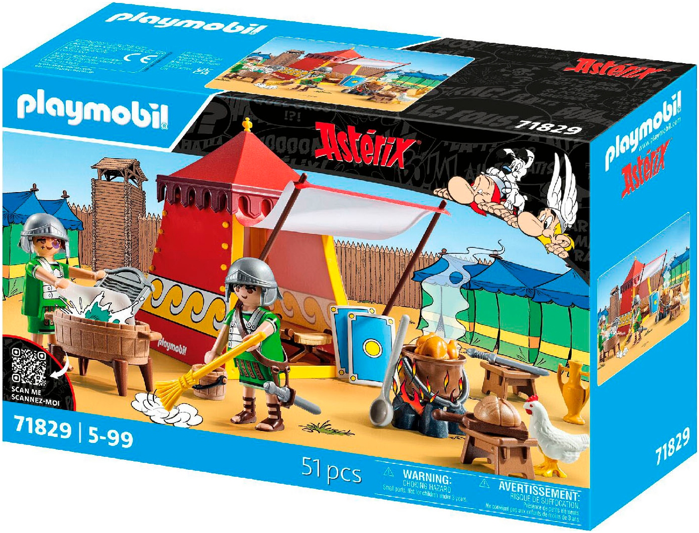 Playmobil® Jeu de construction »Asterix: Legionärszelt (71829), Playmobil Asterix« Made in Europe