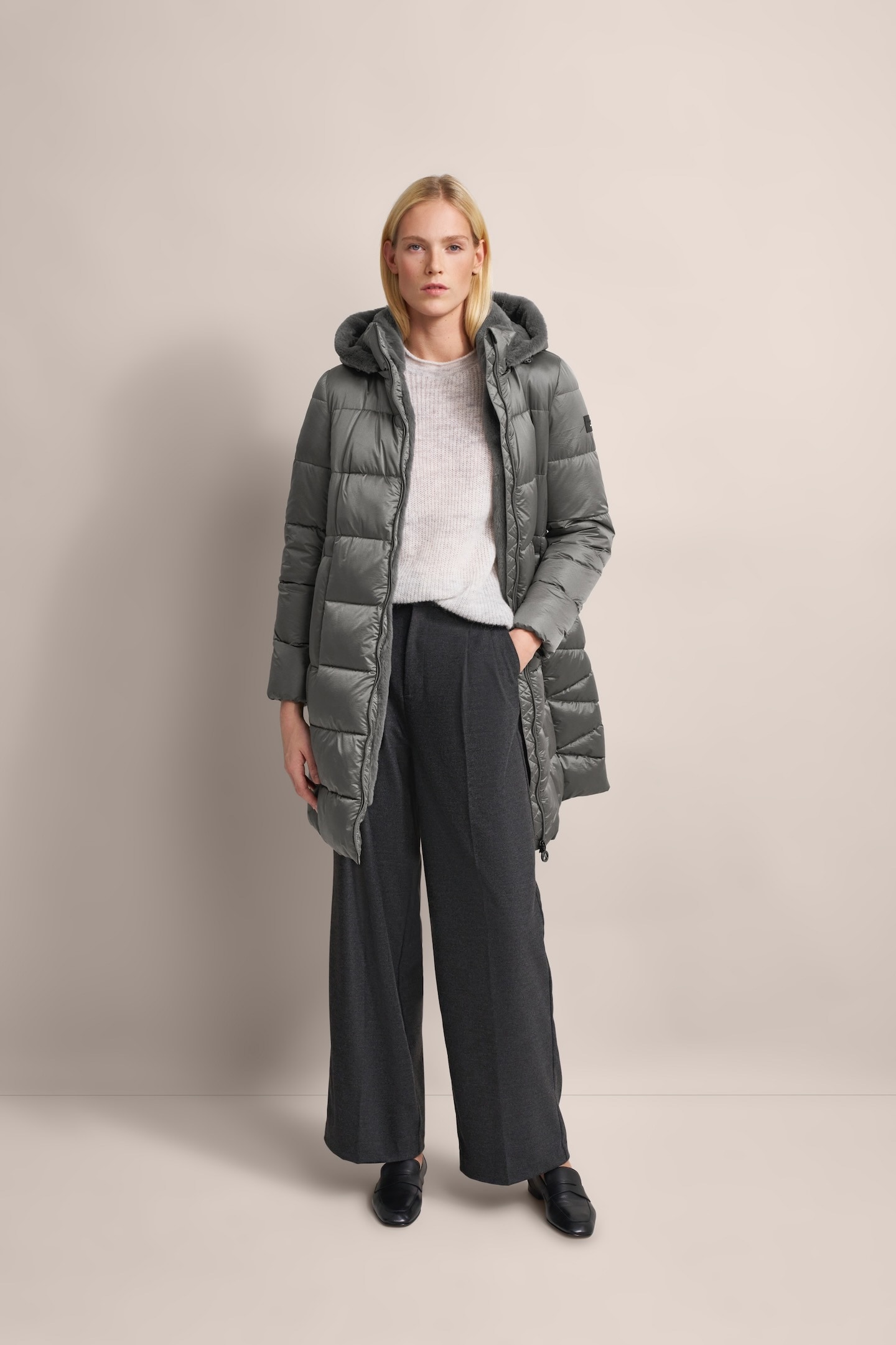 bugatti Manteau court mit abtrennbarer Kapuze