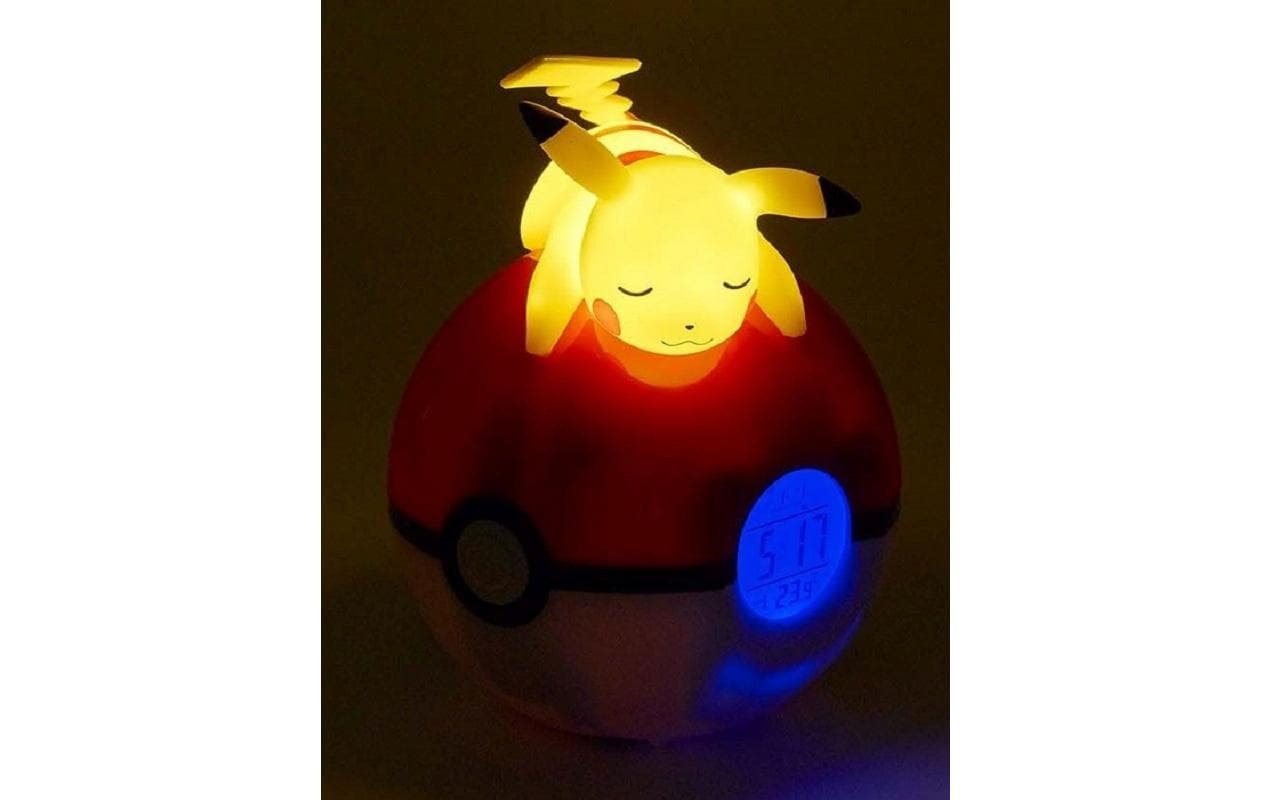 Teknofun Projektionswecker »liegender Pikachu mit LED-Lampe«