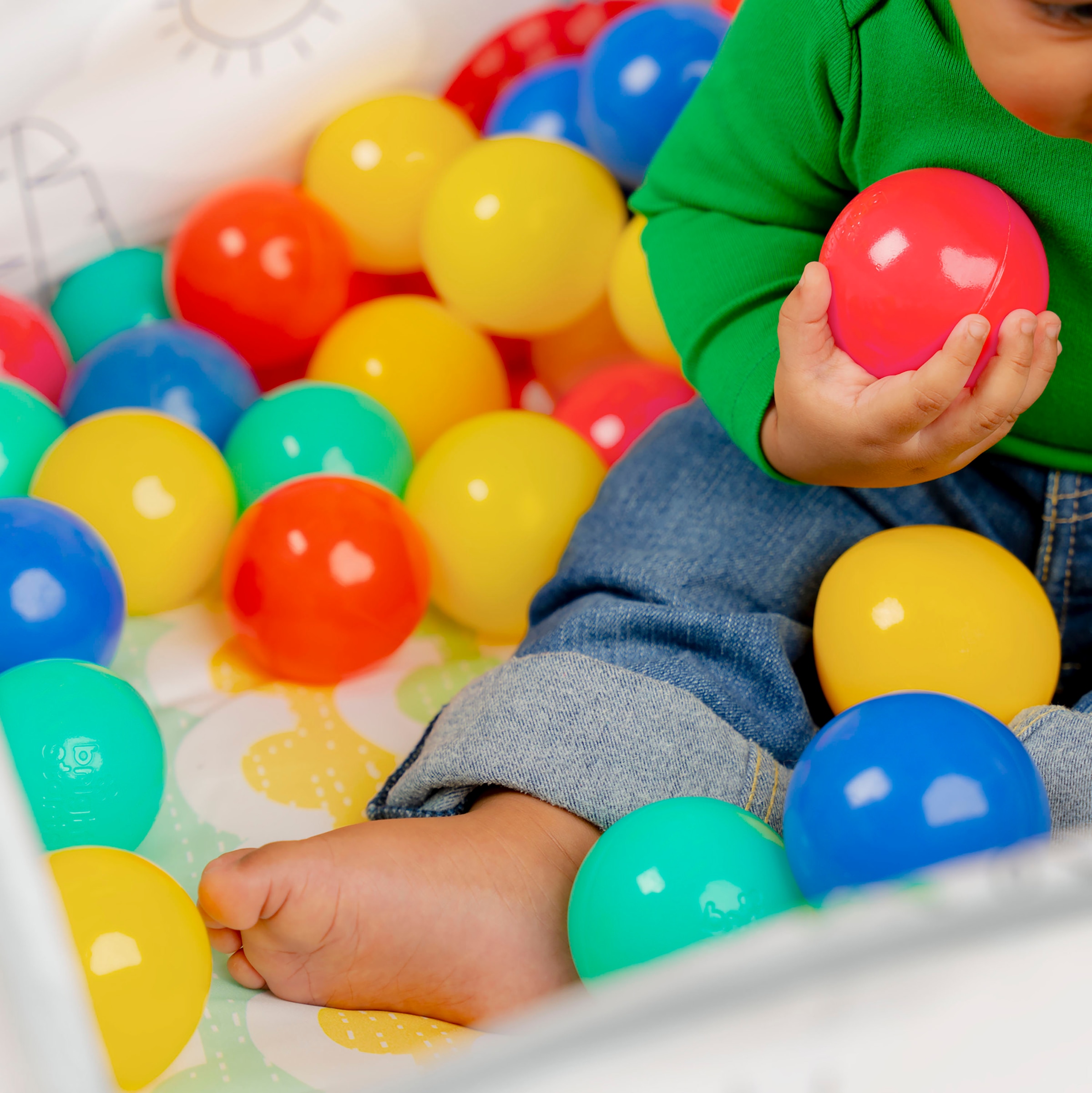 Bright Starts Arche de jeu »5-in-1 Your Way Ball Play™ Activity Gym & Ball Pit - Totally Tropical™« mit Licht und Sound