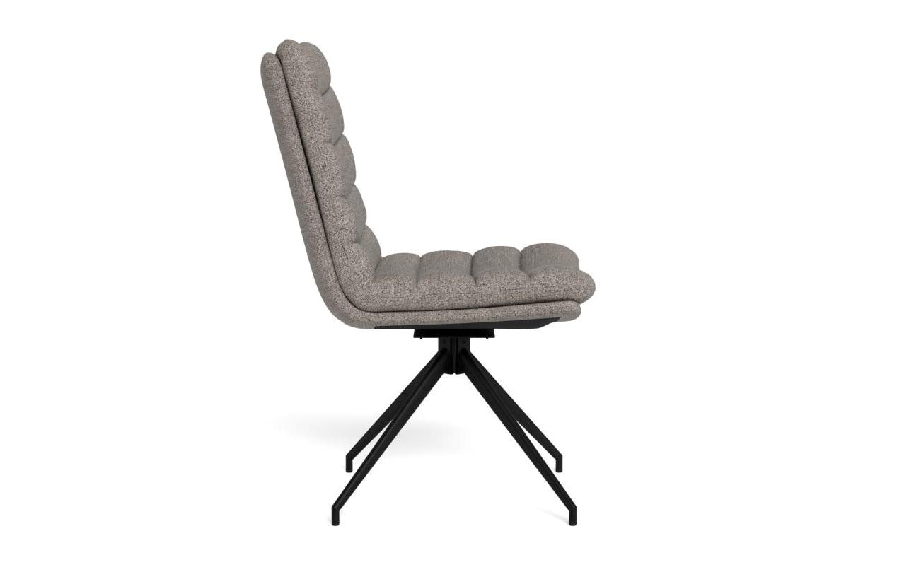 AC Design Chaise de salle à manger »Grafton, Polsterstuhl, Stuhl« (Ensemble) 2 cuischaise, bouclé, forme en L, fonction pivotante, hauteur d'assise 48,5