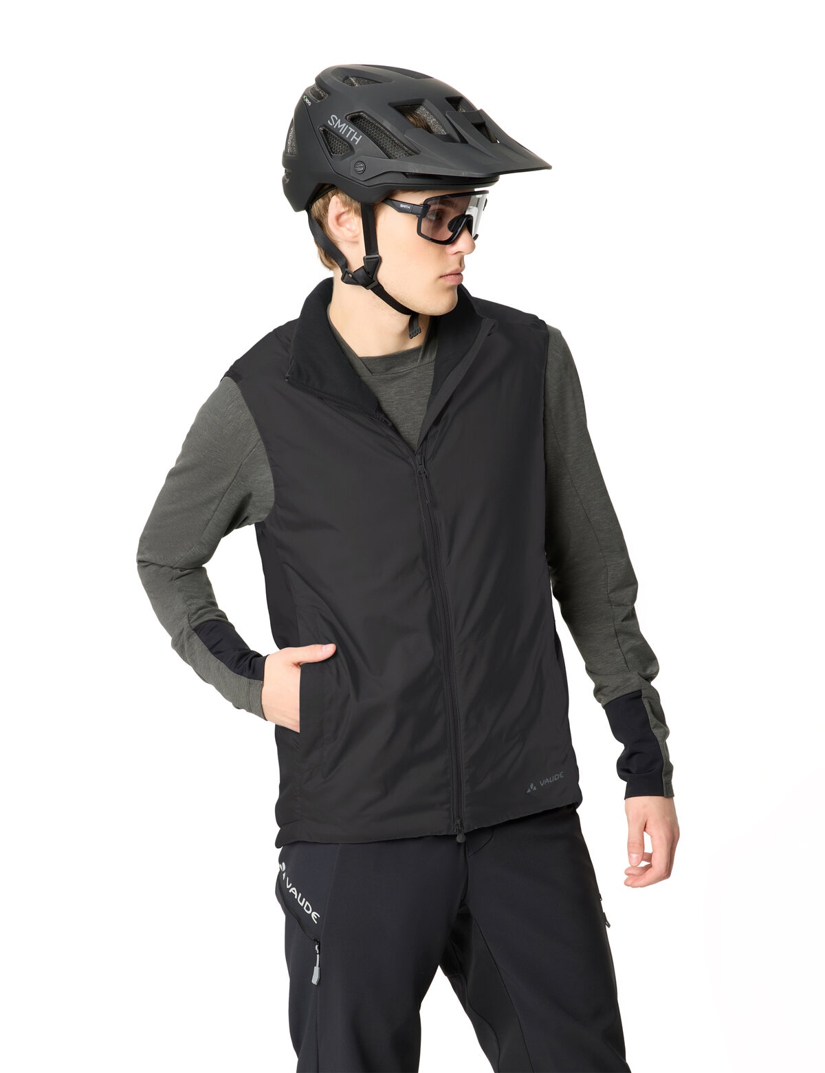 VAUDE Funktionsweste »MEN'S MOAB INSULATION LIGHT VEST« wasserabweisend, windabweisend, mit Reissverschlusstaschen