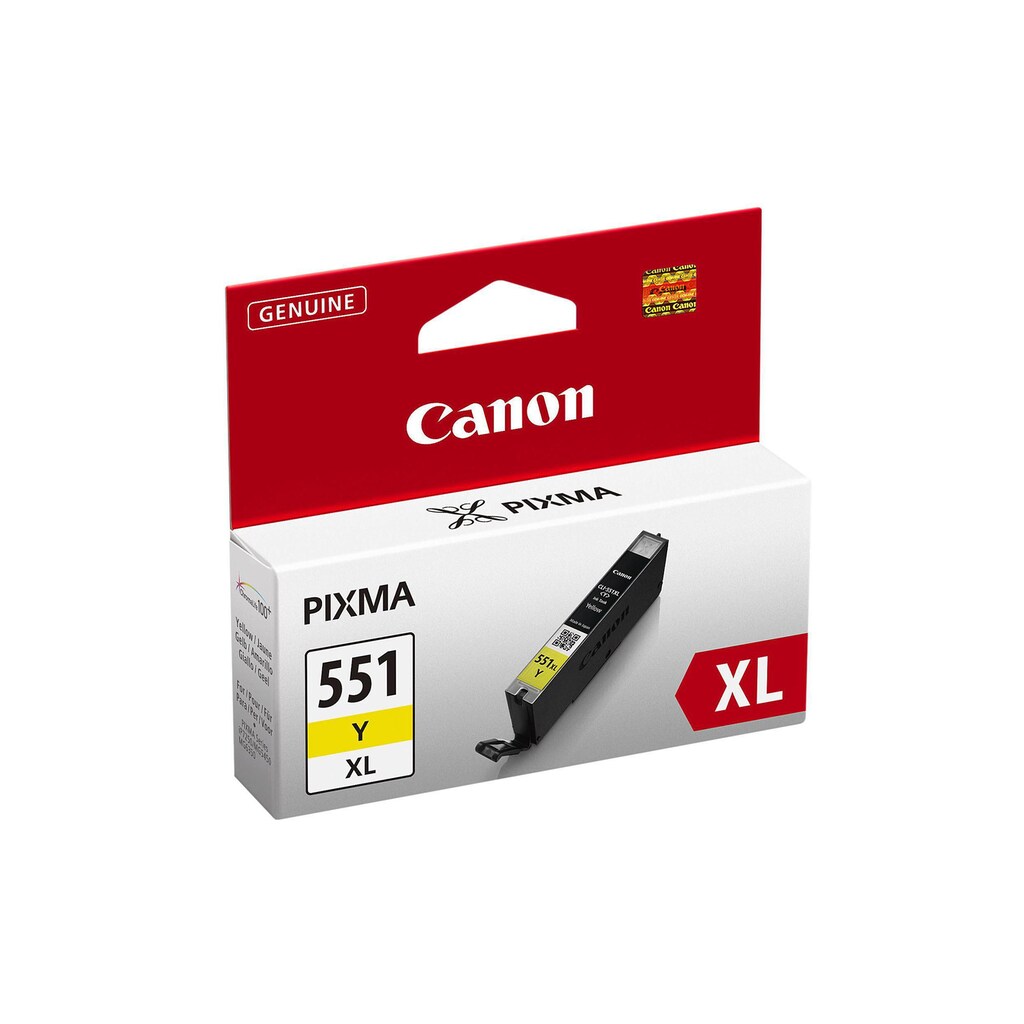 Canon Tintenpatrone »CLI-551Y XL yellow, 11ml«, (1 St.)