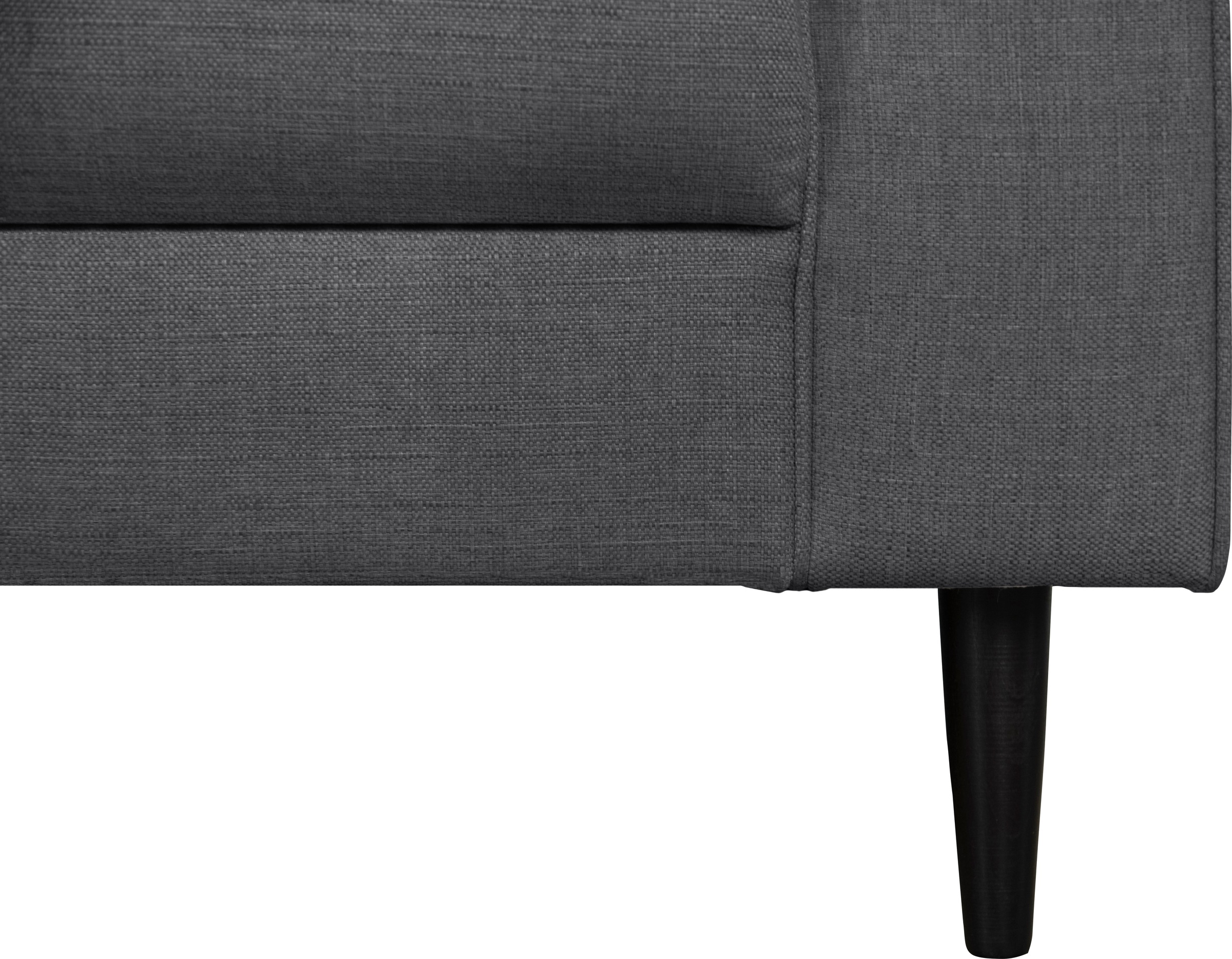 Home affaire Ecksofa »VEYRAS L-Form, hoher Sitzkomfort, Masse B/T/H: 230/150/76 cm«, mit Wellenunterfederung, incl. Rückenkissen und Zierkissen