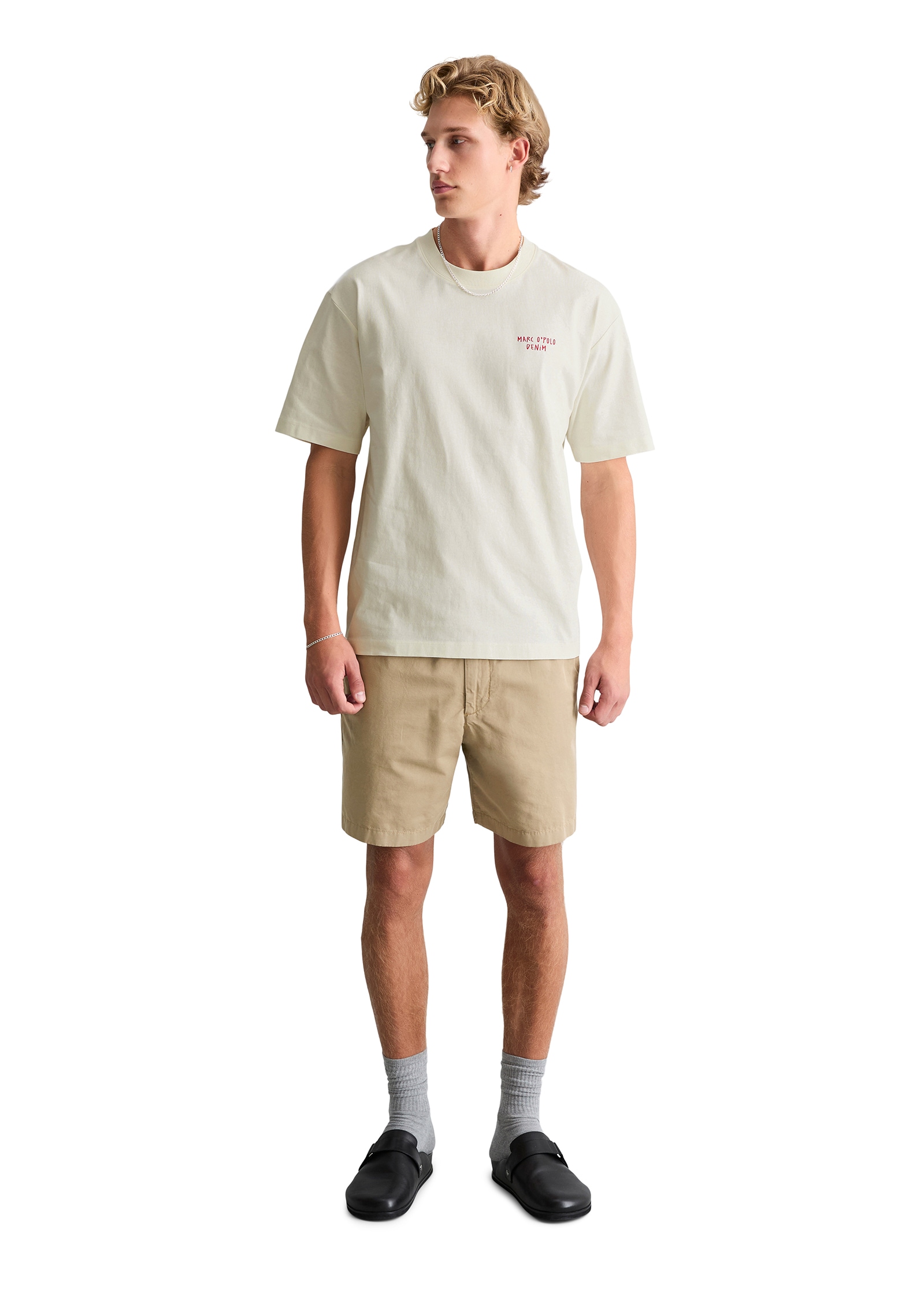 Marc O'Polo DENIM T-shirt relaxed avec imprimé dans le dos