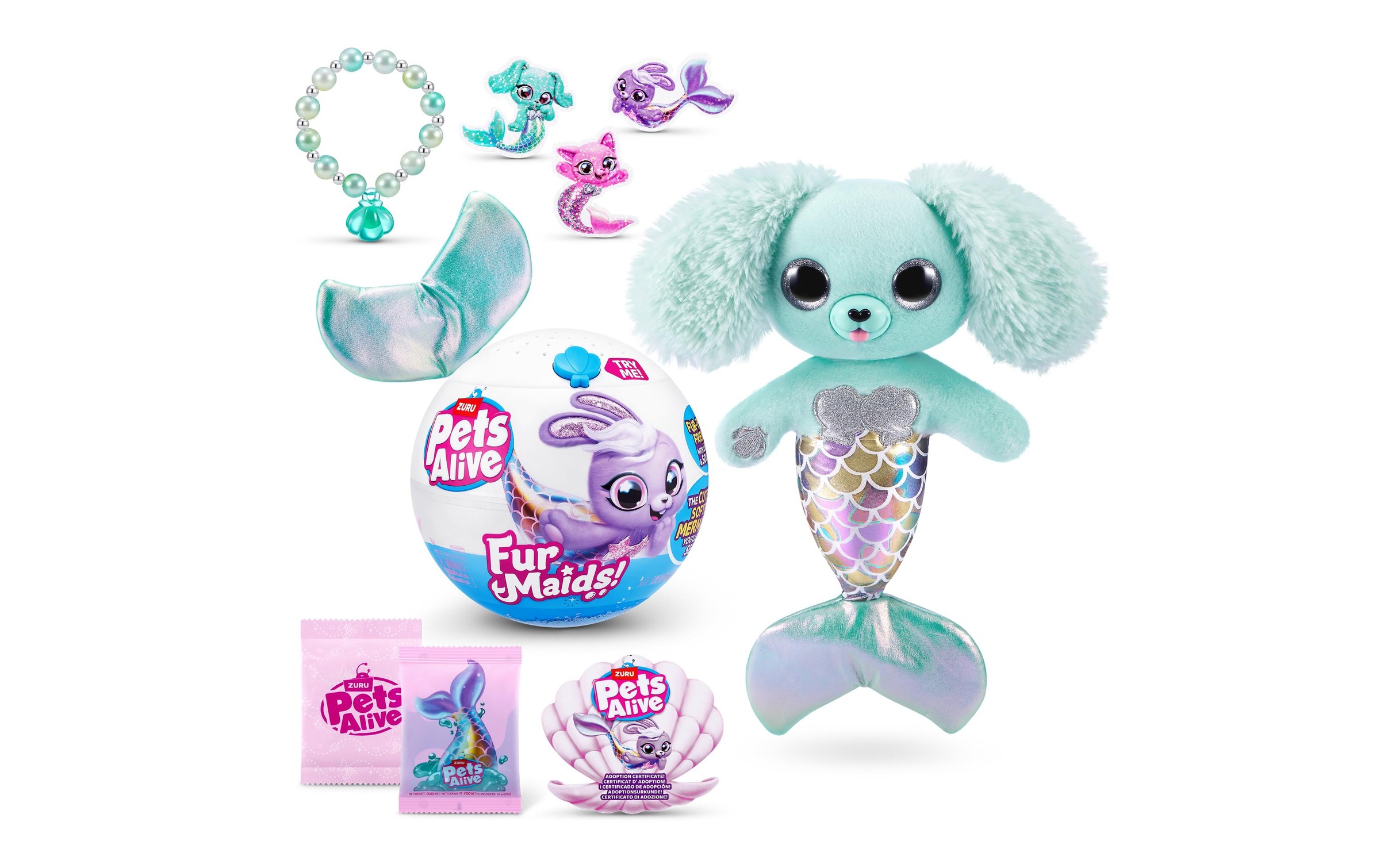 ZURU Plüschfigur »Alive Furmaids assortiert«