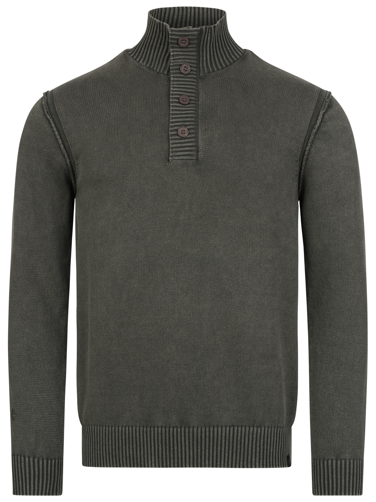 Indicode Pull en tricot »INNiels ½ Placket«
