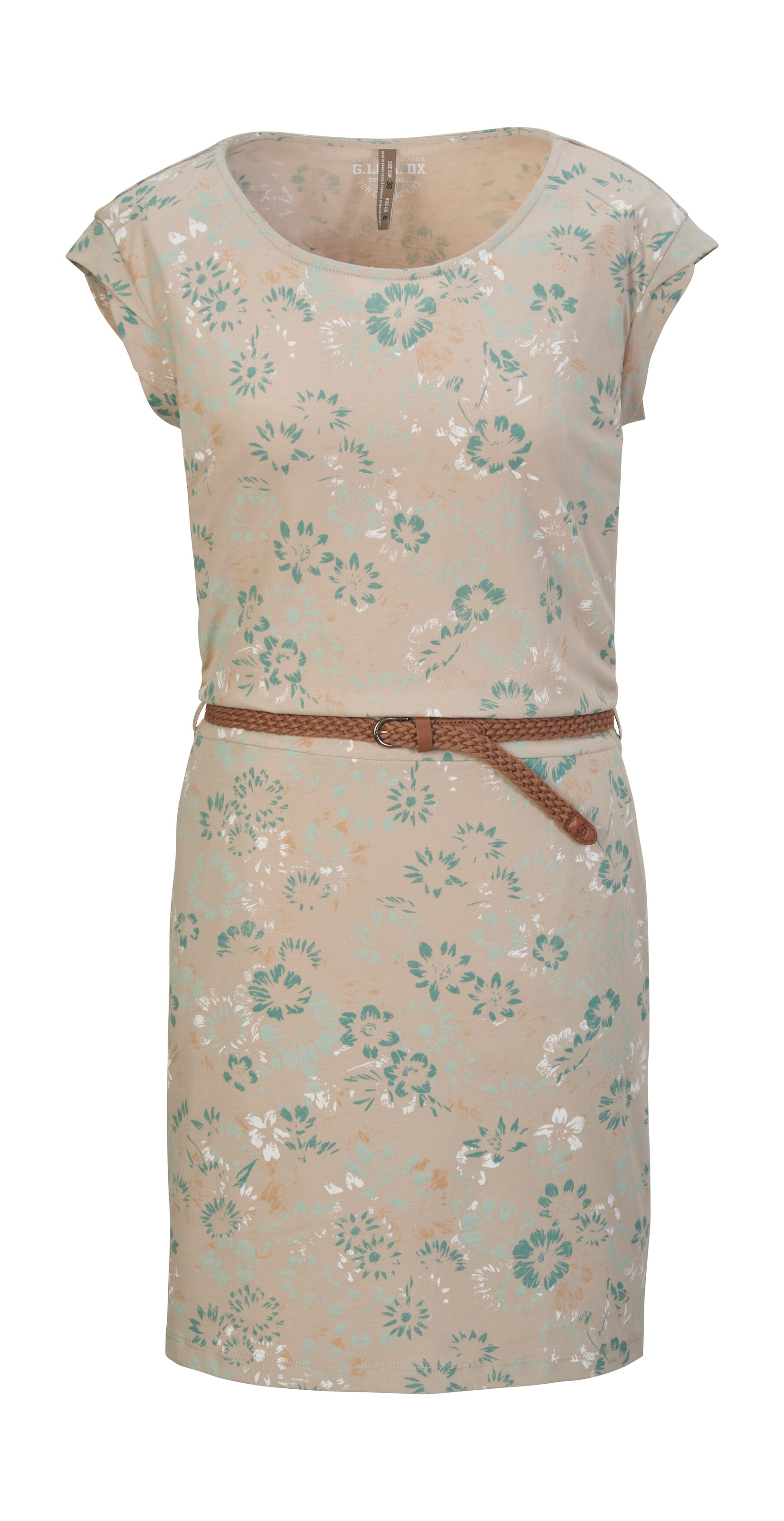 Image of G.I.G.A. DX by killtec Sommerkleid "GS 43 WMN DRSS" Sommerkleid mit Flechtgürtel, All Over Print, Baumwolle, Taschen