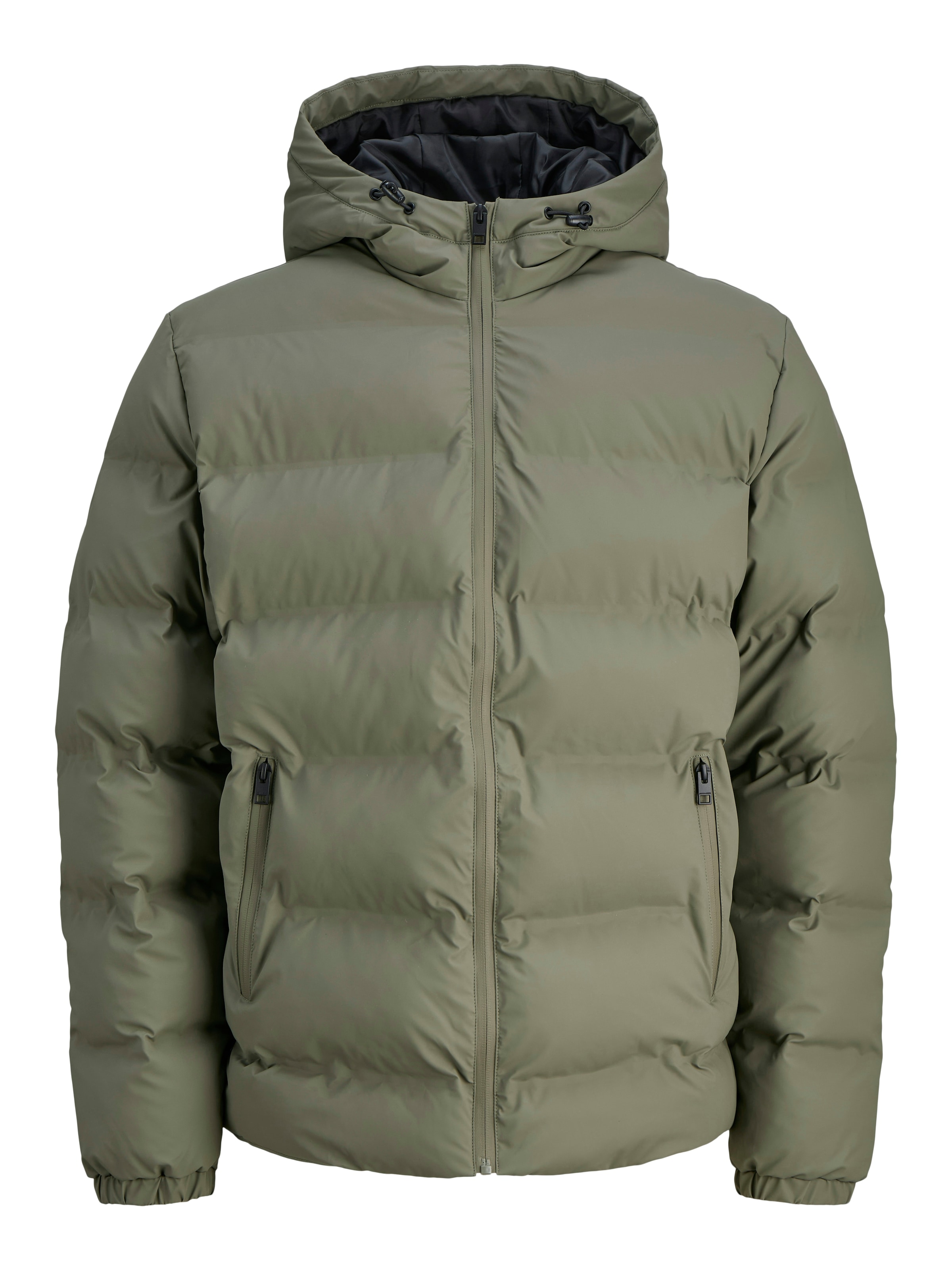 Jack & Jones Veste matelassée »JJELEMENTS PU PUFFER SN« mit Kapuze