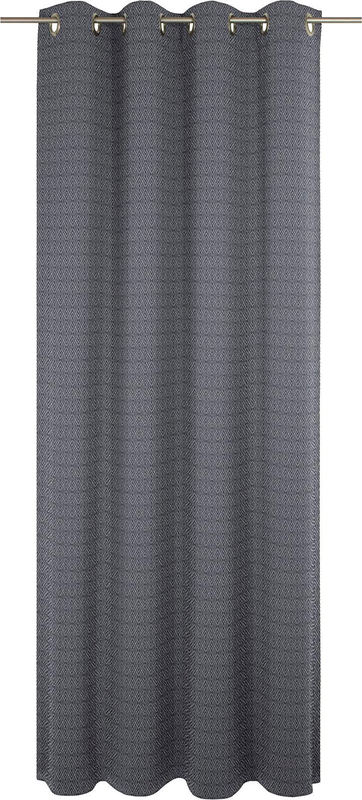 Image of Adam Vorhang "Graphic Ventus Light" Ösen 1 Stk. tlg. aus 100% Bio-Baumwolle