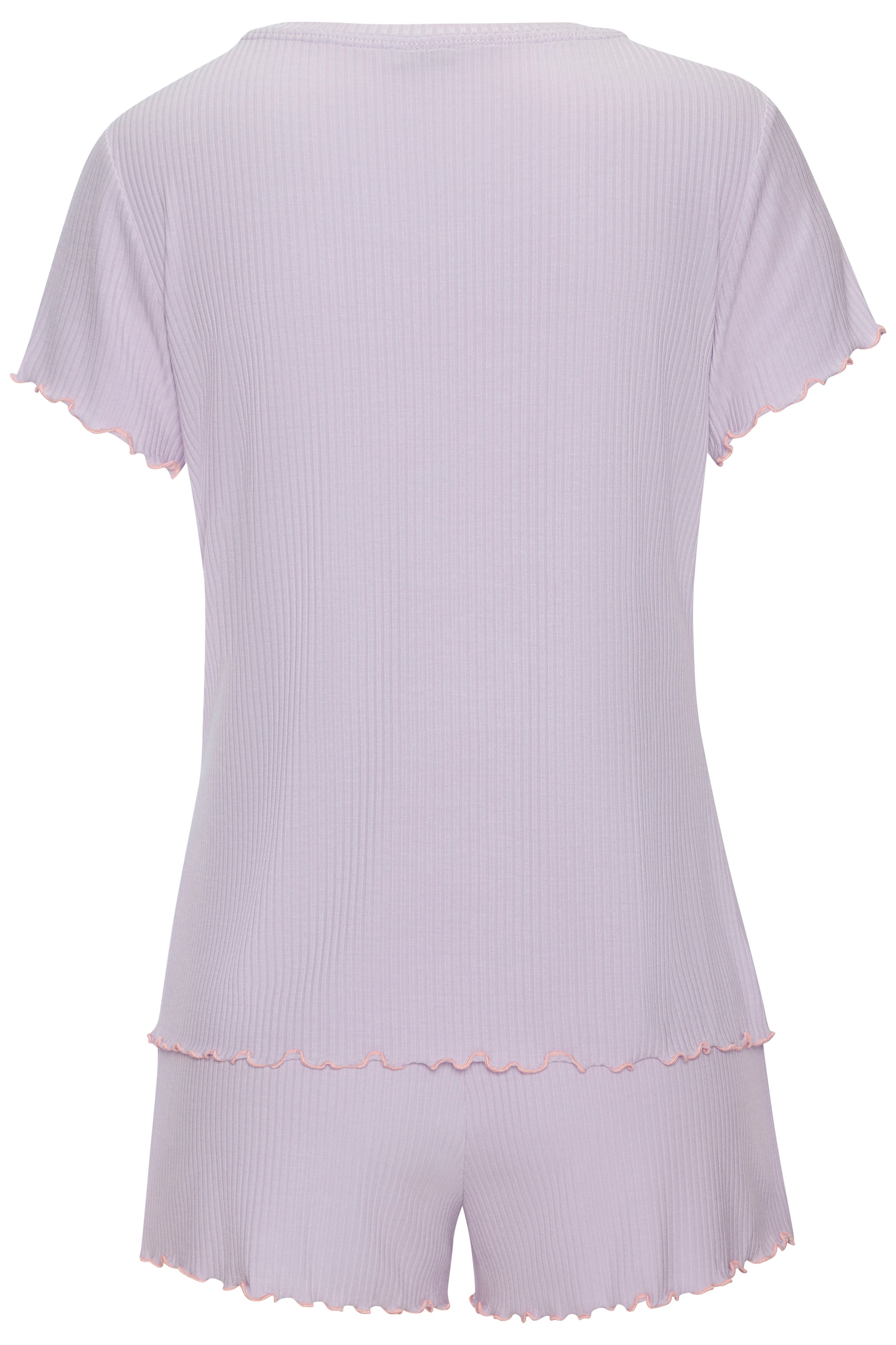 Vivance Dreams Shorty, (2 tlg.), mit süssem Babylock-Saum