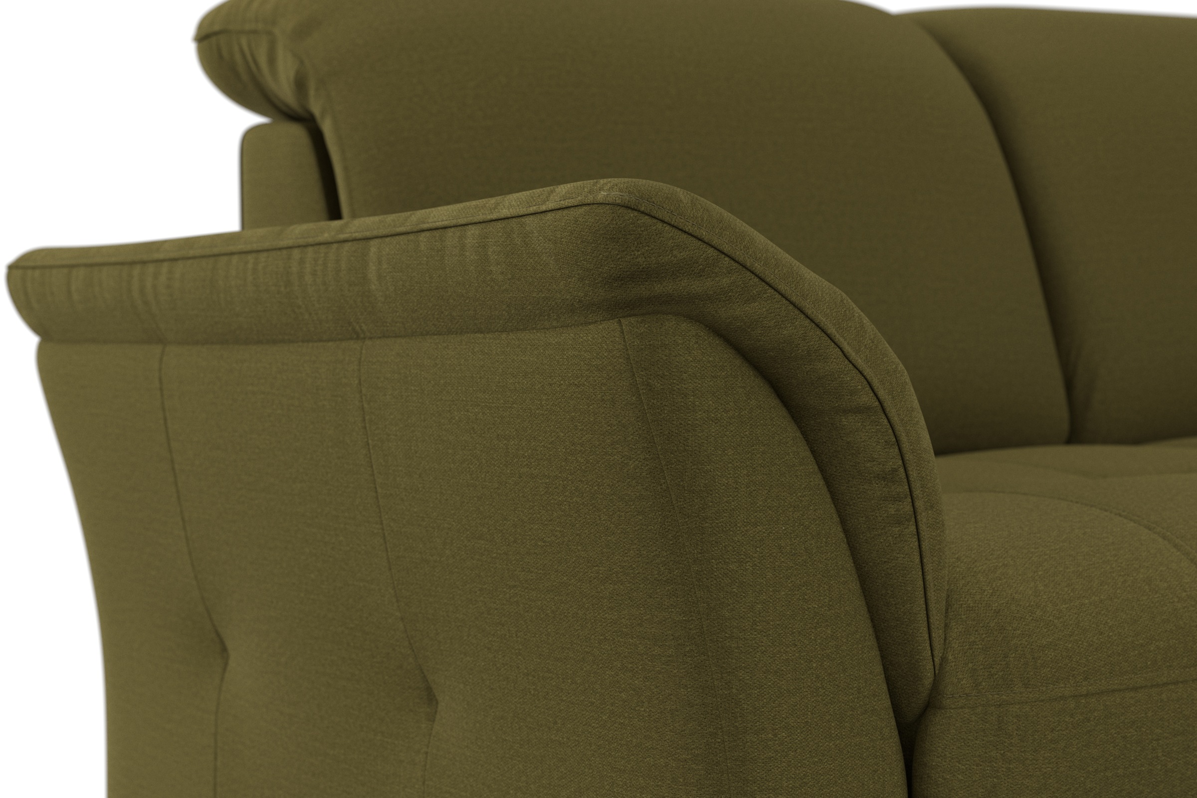 sit&more Ecksofa »Maggiore L-Form«, wahlweise mit Kopfteilverstellung, Bettfunktion und Bettkasten