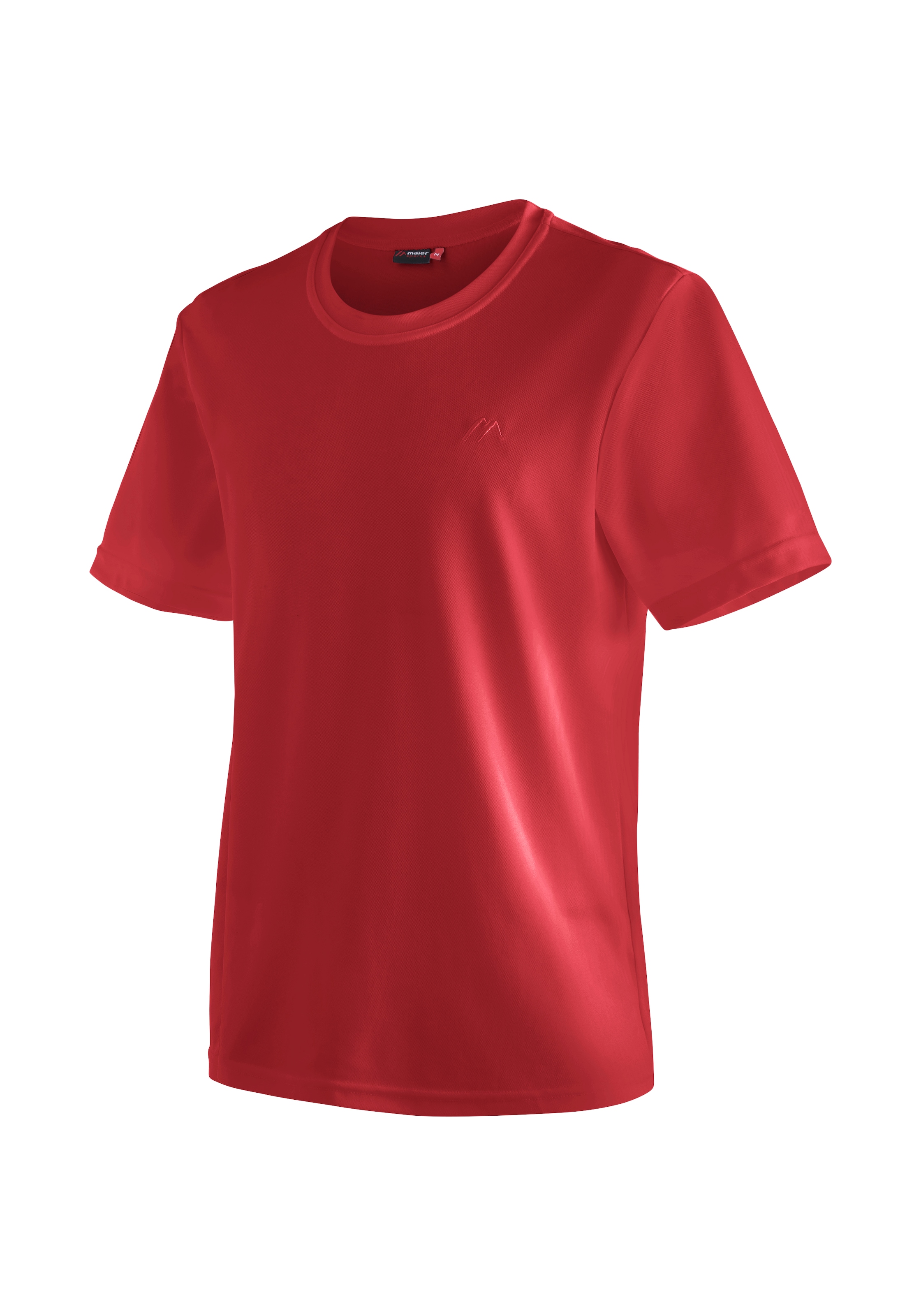Maier Sports Funktionsshirt »Walter«, Herren T-Shirt, rundhals pique Outdoorshirt, schnelltrocknend