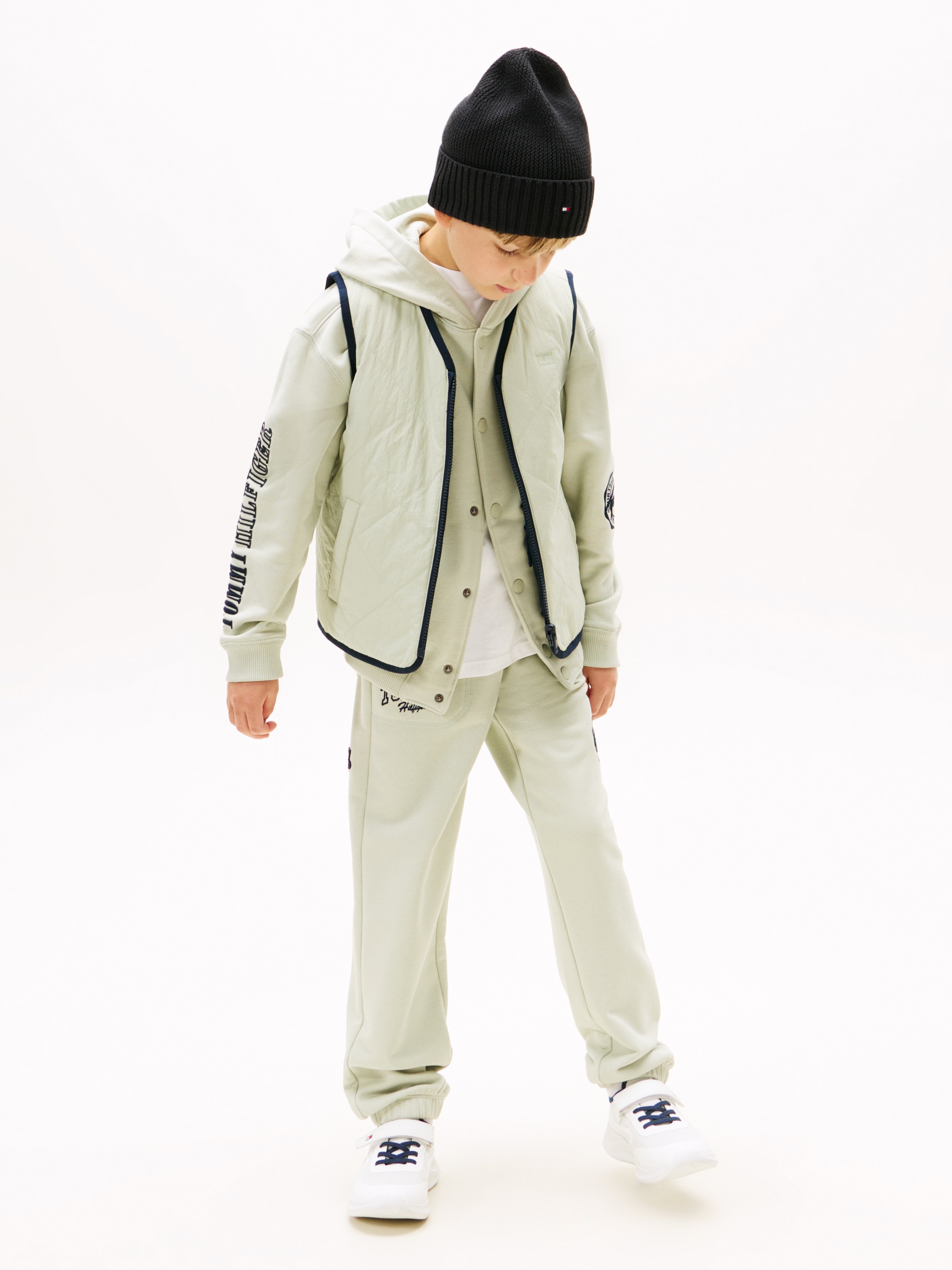 Tommy Hilfiger Wendeweste »REV MIX MEDIA QUILTED VEST«, für Kinder bis 16 Jahre, mit grossen Taschen