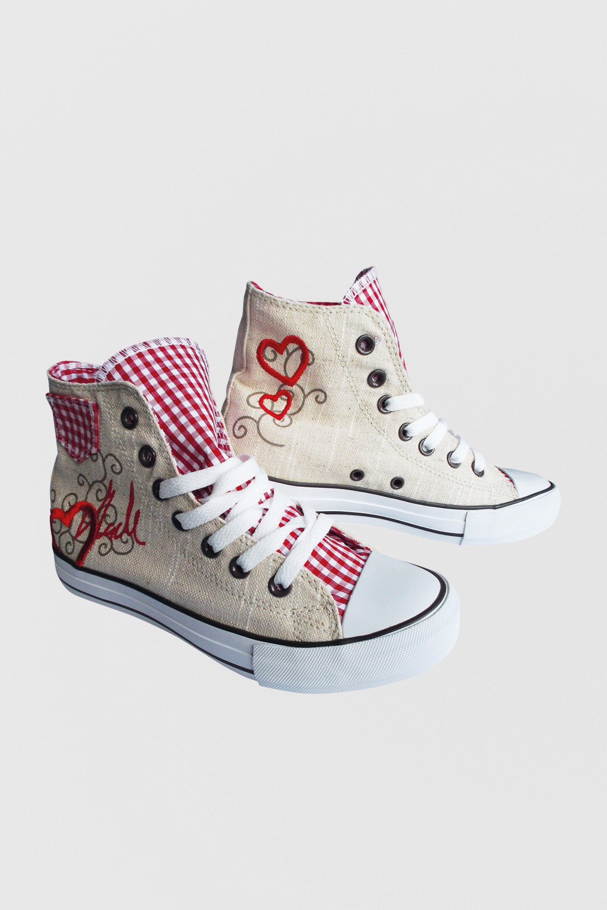 Image of Krüger Madl Schnürschuh, Damen, mit Stickerei und aufgenähter Tasche bei Ackermann Versand Schweiz