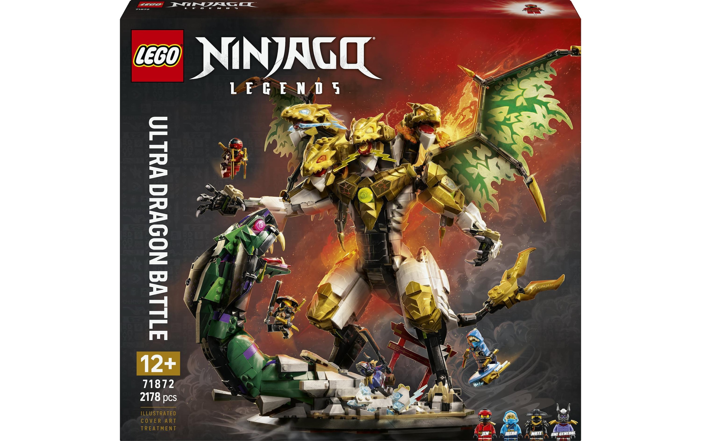 LEGO® Pions de construction »Duell mit dem Ultradrachen (71872), LEGO Ninjago« fabriqué en Europe