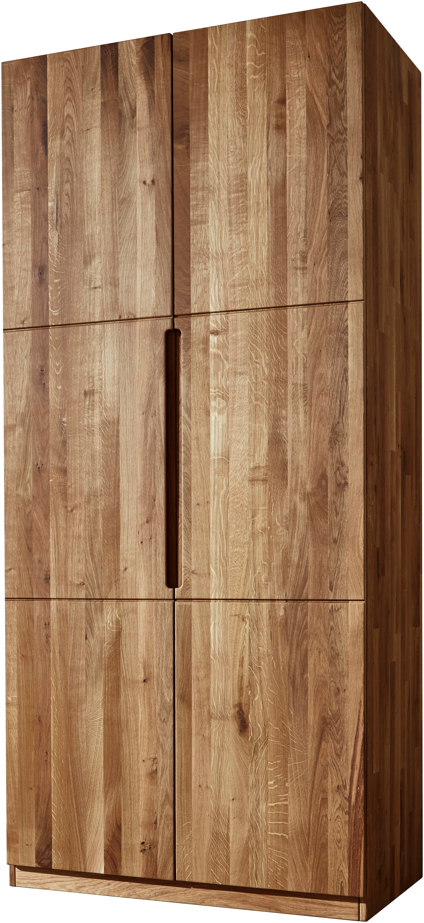 Home affaire Armoires à vêtements »Azelie, aus Wildeiche« Massivholz-Kleiderschrank, im 50 cm Raster planbar