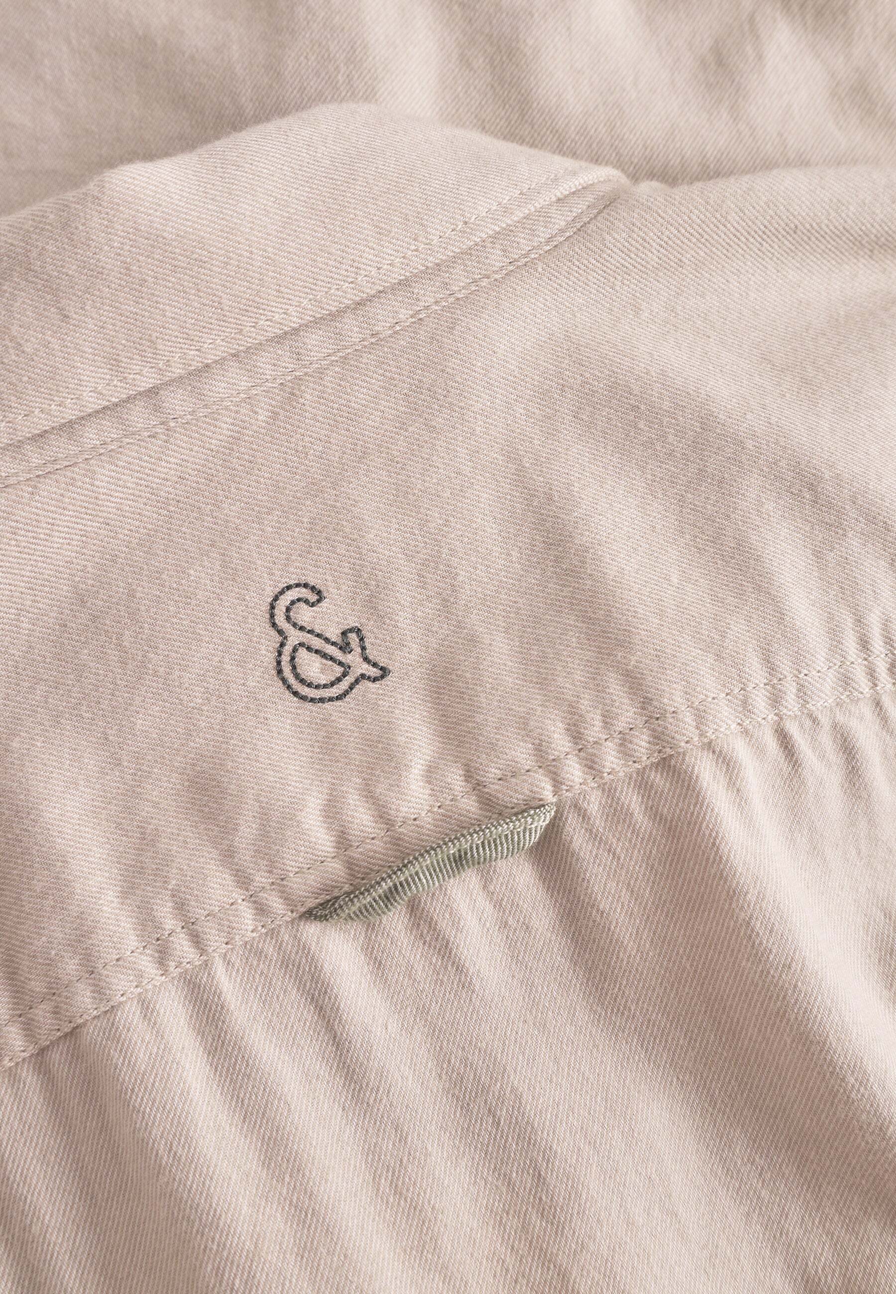 colours & sons Langarmhemd »colours & sons Langarmhemd Shirt Brushed Twill«