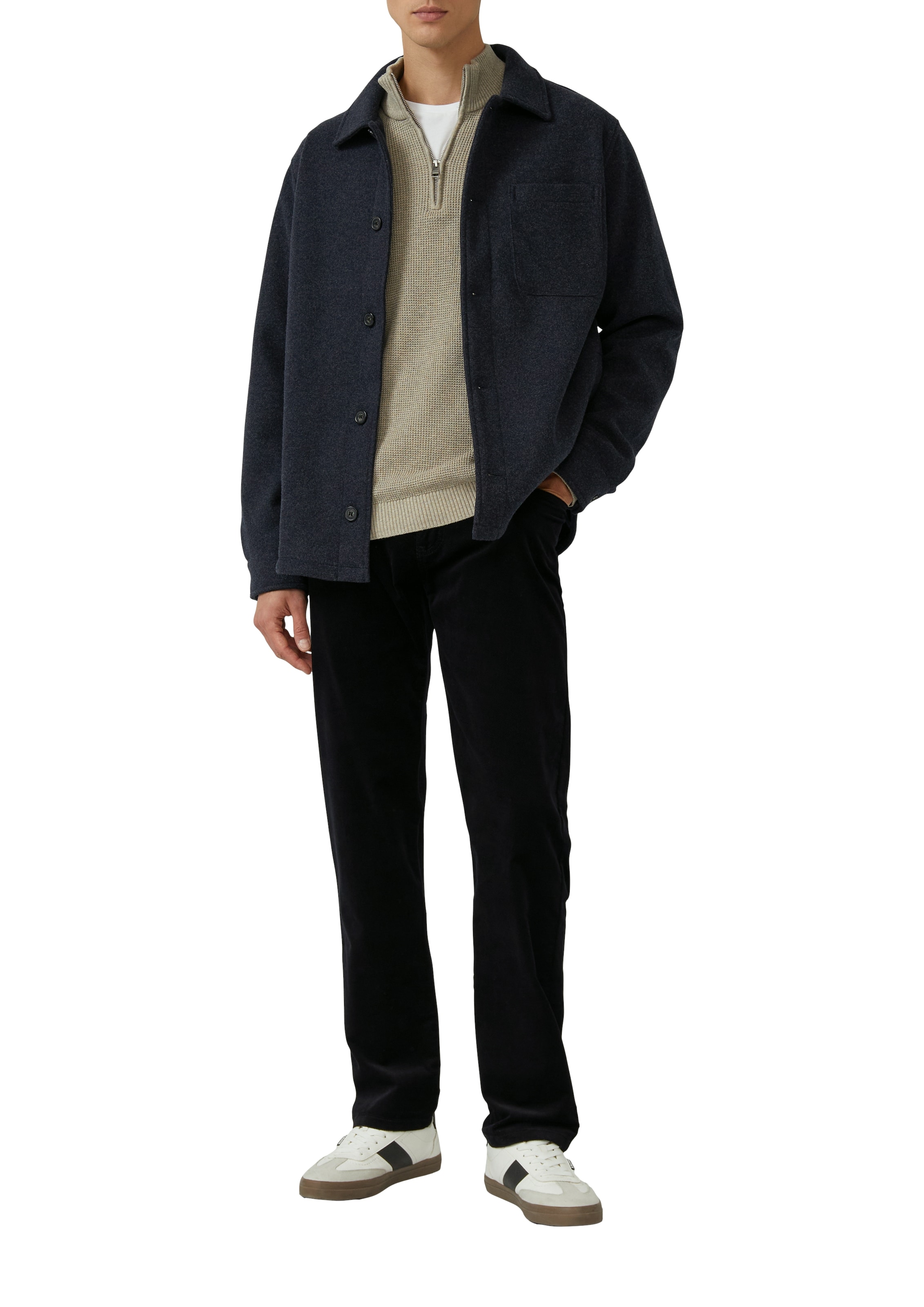 s.Oliver Pull en tricot mit Zipper