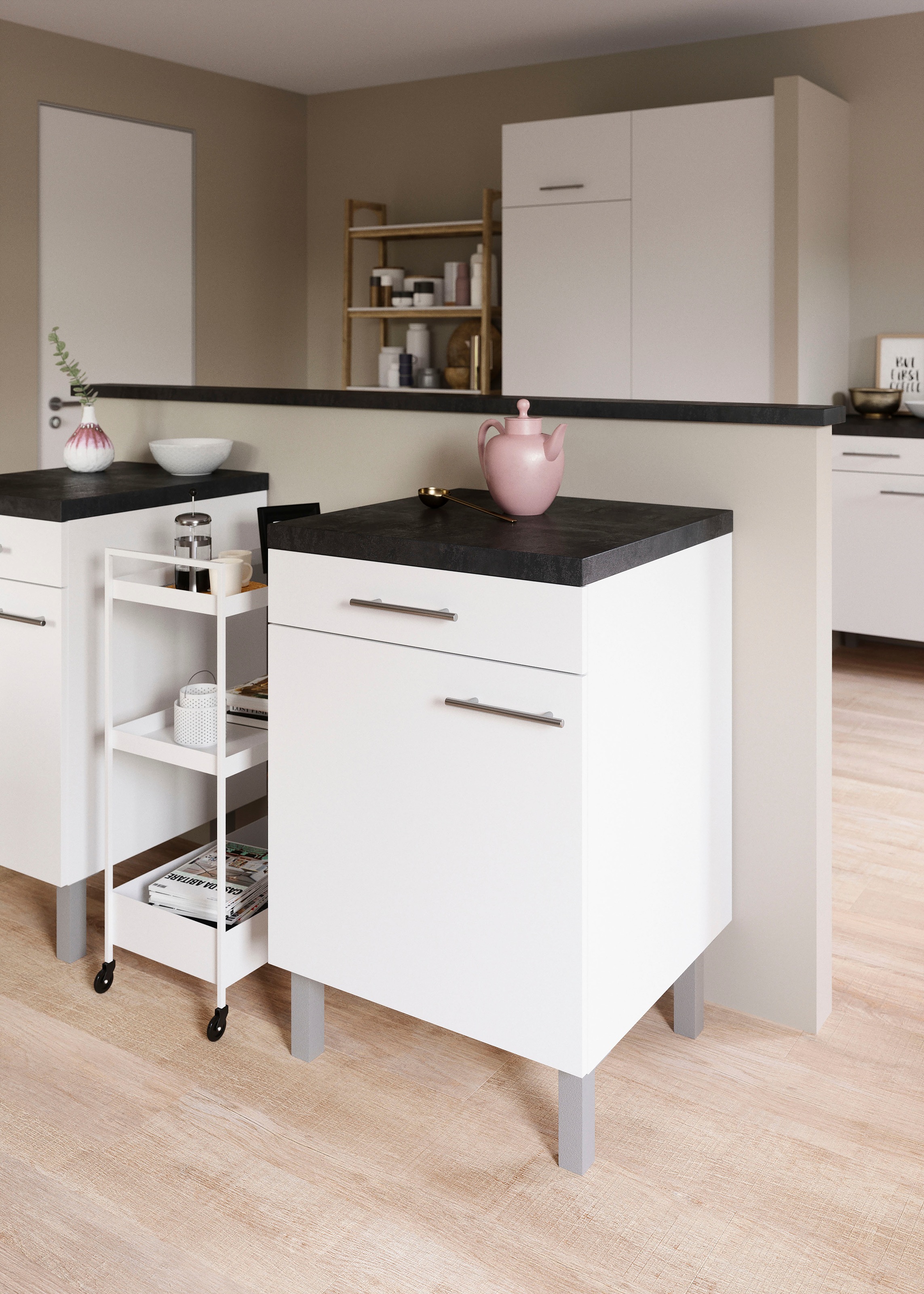 OPTIFIT Unterschrank »Lilly« Breite 60 cm, 1 Tür, 1 Schubkasten