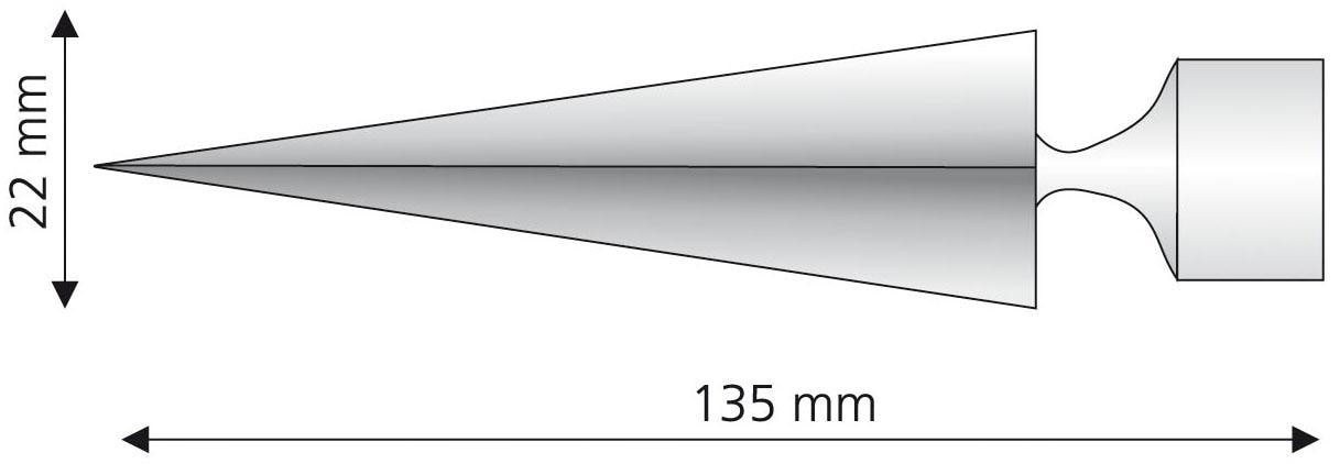 Liedeco Gardinenstangen-Endstück »Herkules«, (Set, 2 St.), für  Gardinenstangen Ø 16 mm günstig kaufen