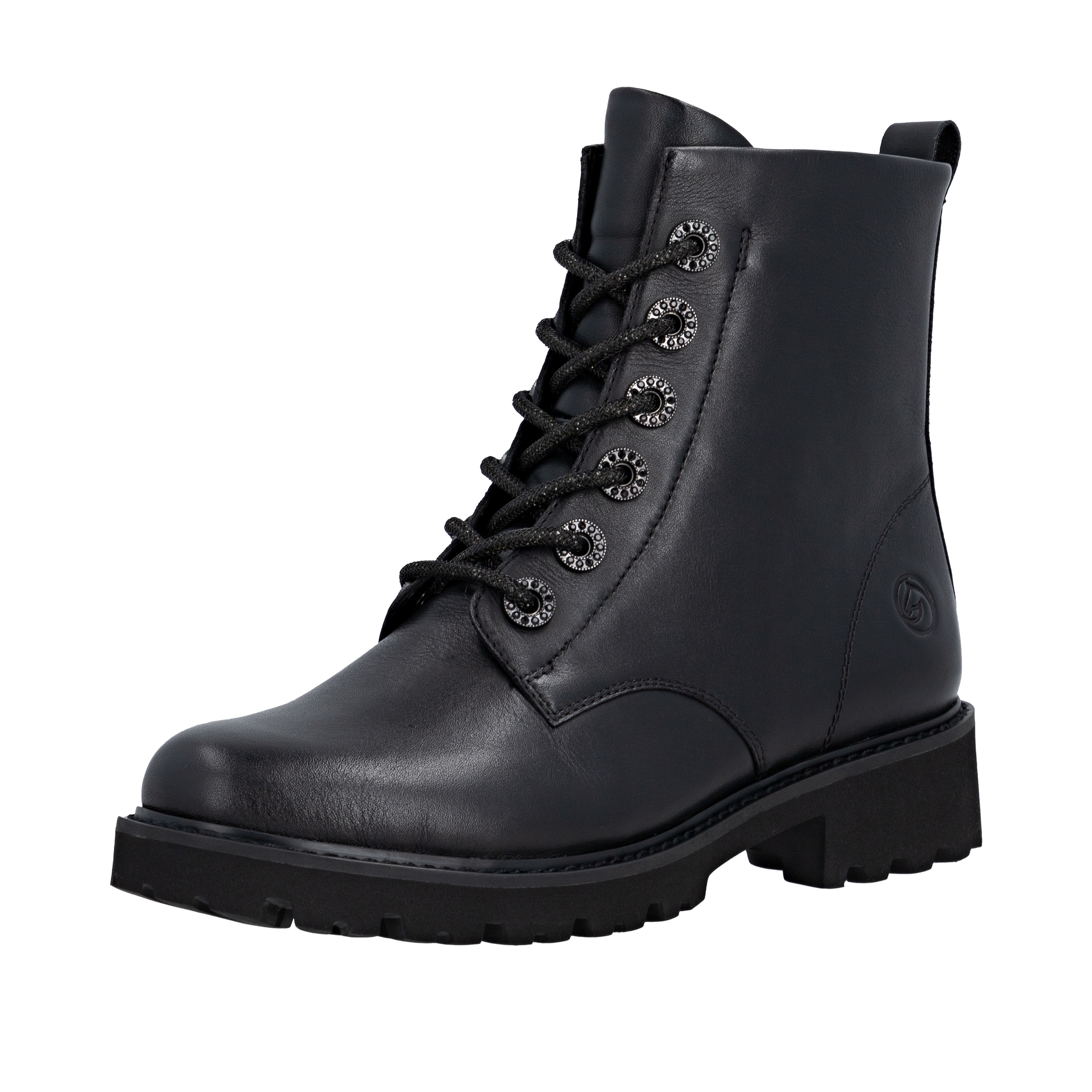 Image of Remonte Schnürstiefelette Schnürboots, Blockabsatz, Profilsohle, mit Lite´n Soft-Ausstattung