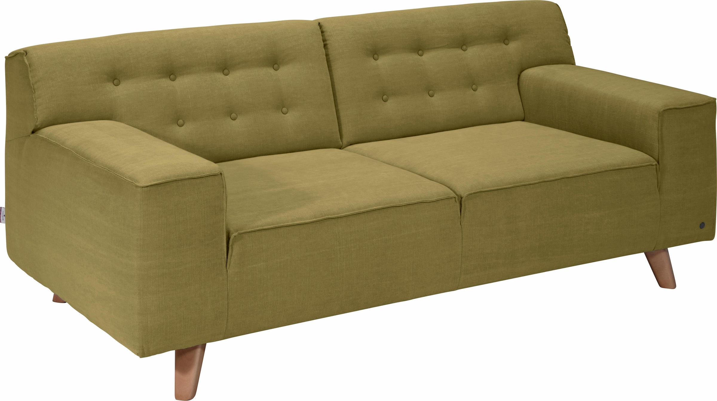 Image of TOM TAILOR 2-Sitzer »NORDIC CHIC«, im Retrolook, Füsse Buche natur bei Ackermann Versand Schweiz