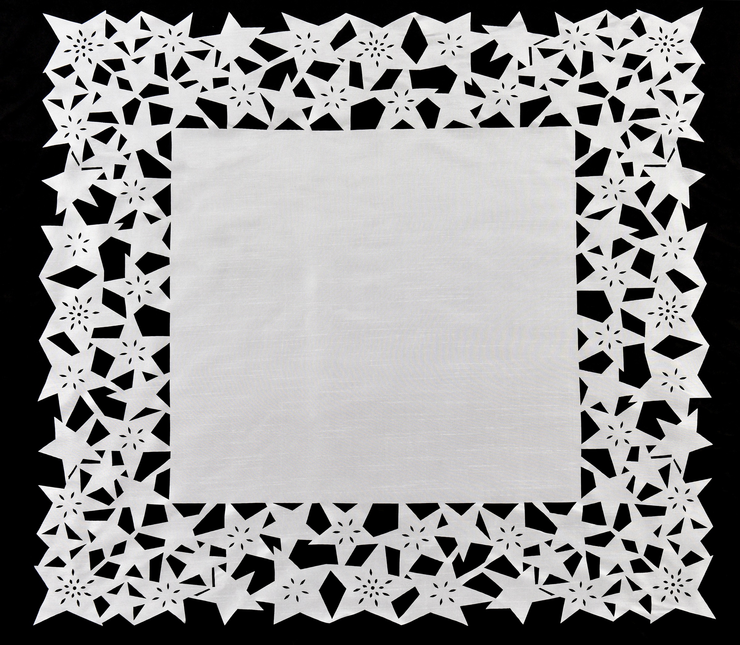 Image of my home Tischdecke »Stella«, (1 St.), halbtransparent Seidenoptik mit Sternen bei Ackermann Versand Schweiz