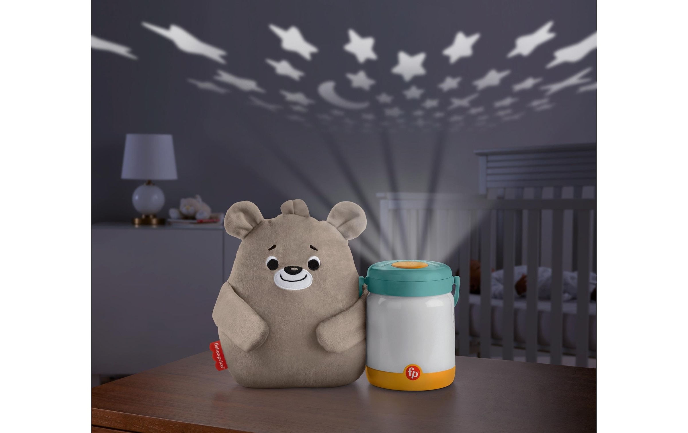 Fisher-Price® LED Nachtlicht »Bärchenbaby«