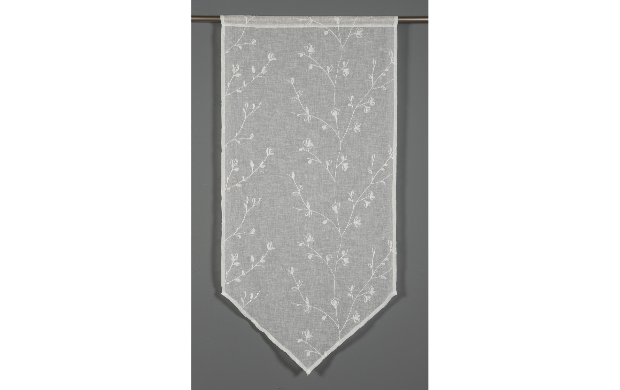 Image of GARDINIA Vorhang "Spitzpanneaux 60 x 120 cm, Weiss" 1 Stk. tlg.