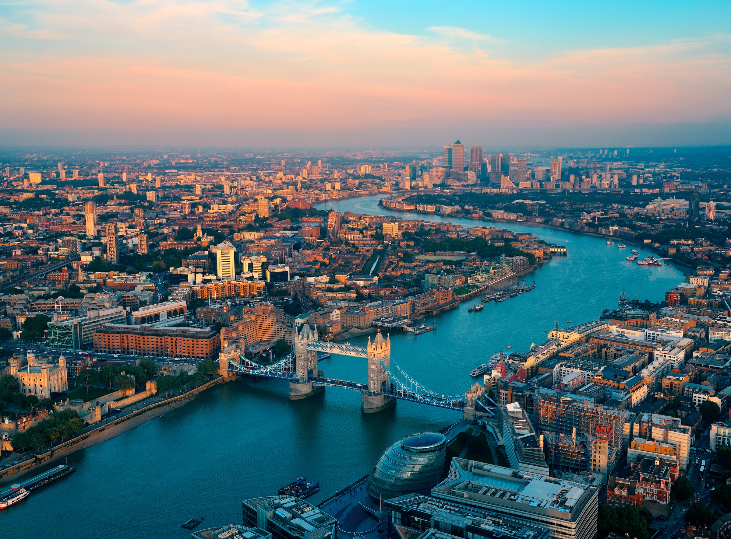 Image of Papermoon Fototapete "London Skyline" glatt