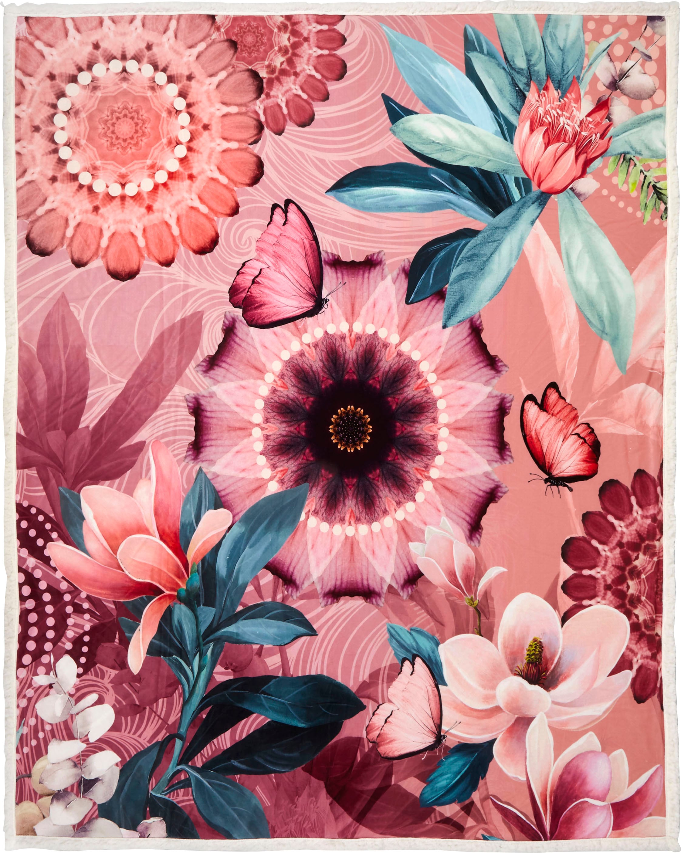 Image of hip Plaid »Tlingit«, mit Mandala, Kuscheldecke bei Ackermann Versand Schweiz