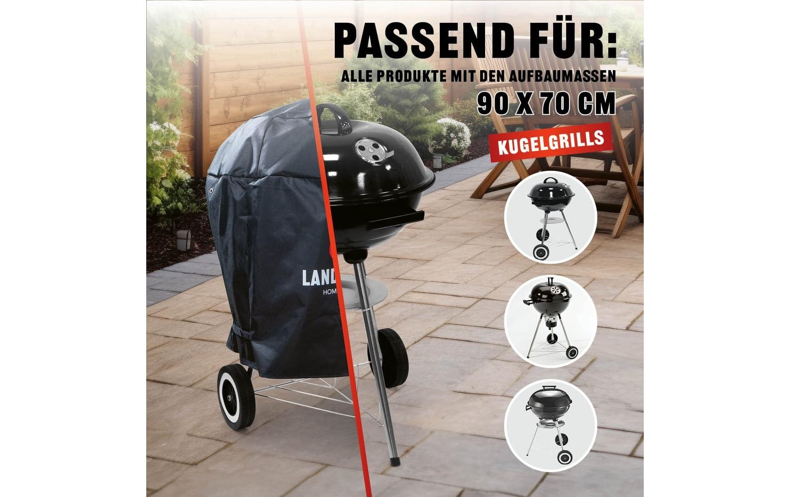 LANDMANN Couverture de barbecue »Premium 90 x 70 x 70 cm«